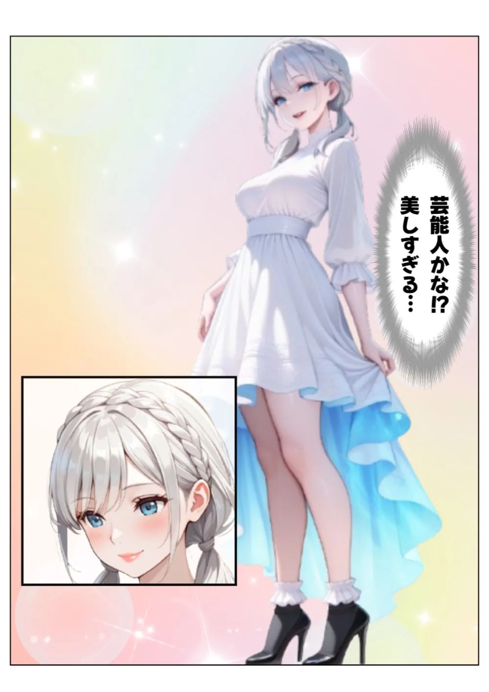 【銀髪ハーフお嬢様・雫編】突然5人の美女に迫られ、逃げられなくなった俺。 - 14ページ