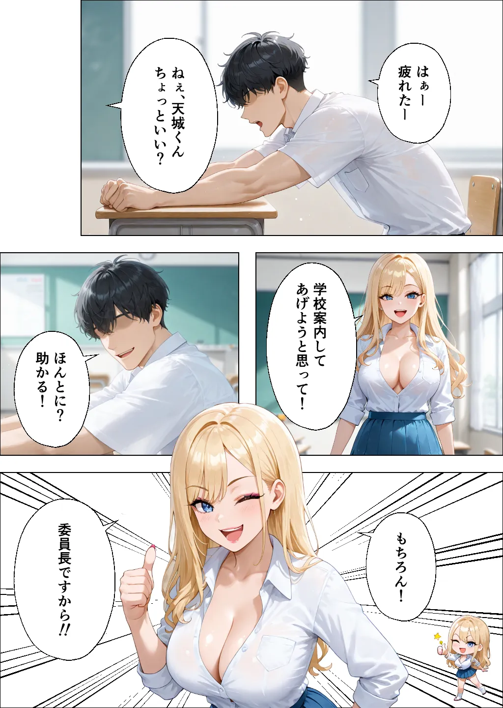 転校したらギャルしかいなかった話 - 4ページ