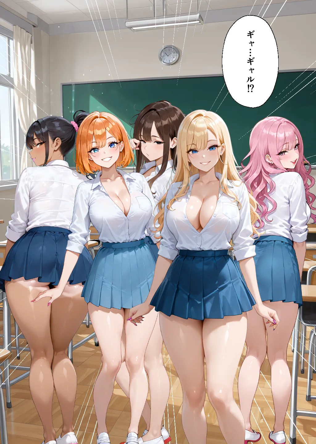 転校したらギャルしかいなかった話 - 17ページ