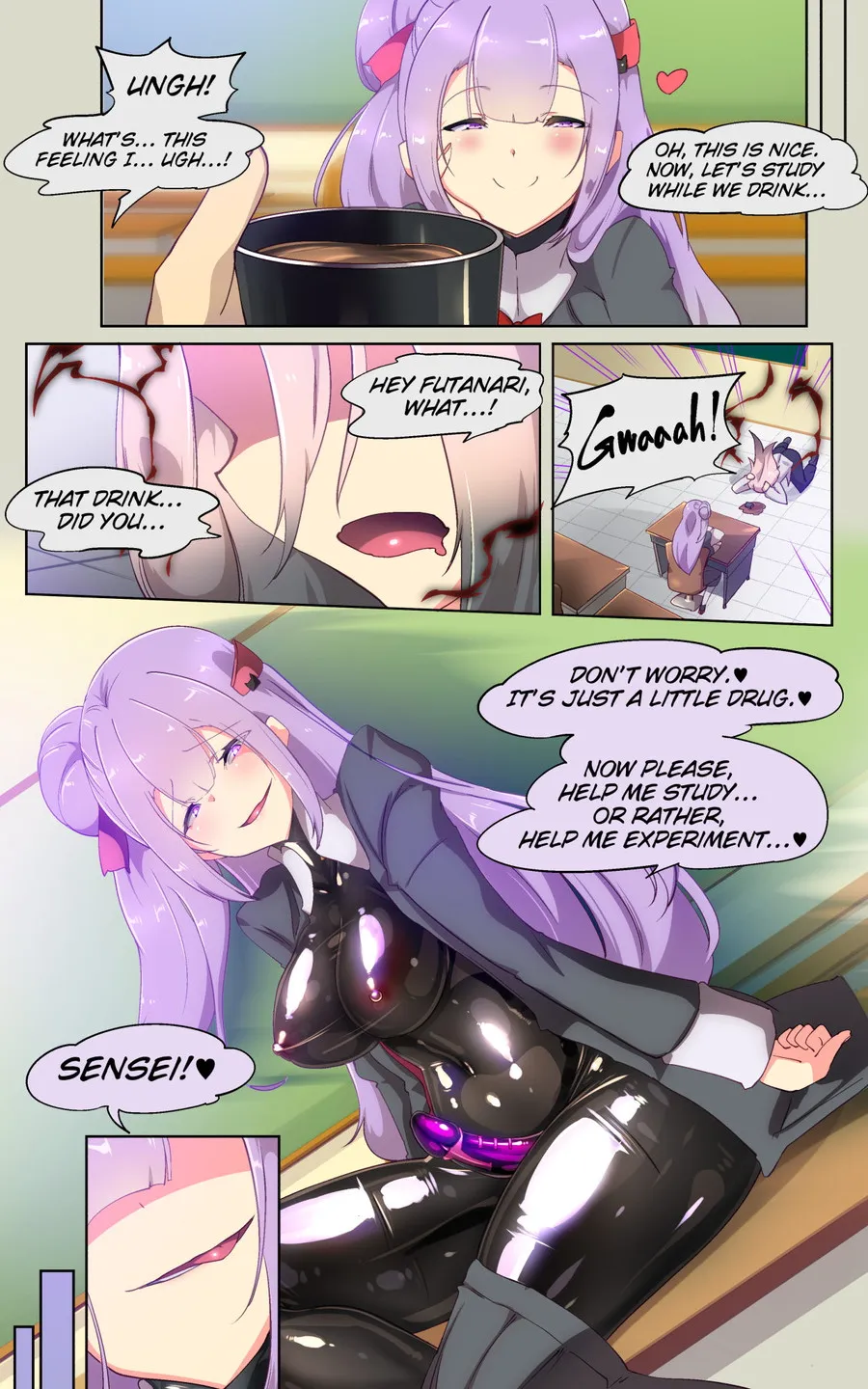 教師のキミがふたなりTSFさせられて生徒に屈服調教されるまんが。強●連続絶頂を添えてー教師狂育ふたなり逆転補講ー - 16ページ