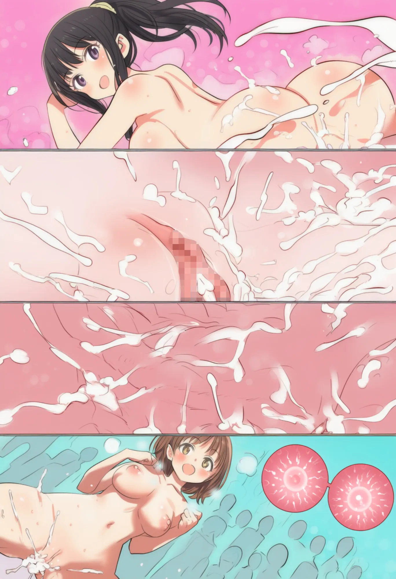 乱交中出し学生生活!毎日おまんこの奥にみんなの濃い精子いっぱい入れようっ! - 21ページ