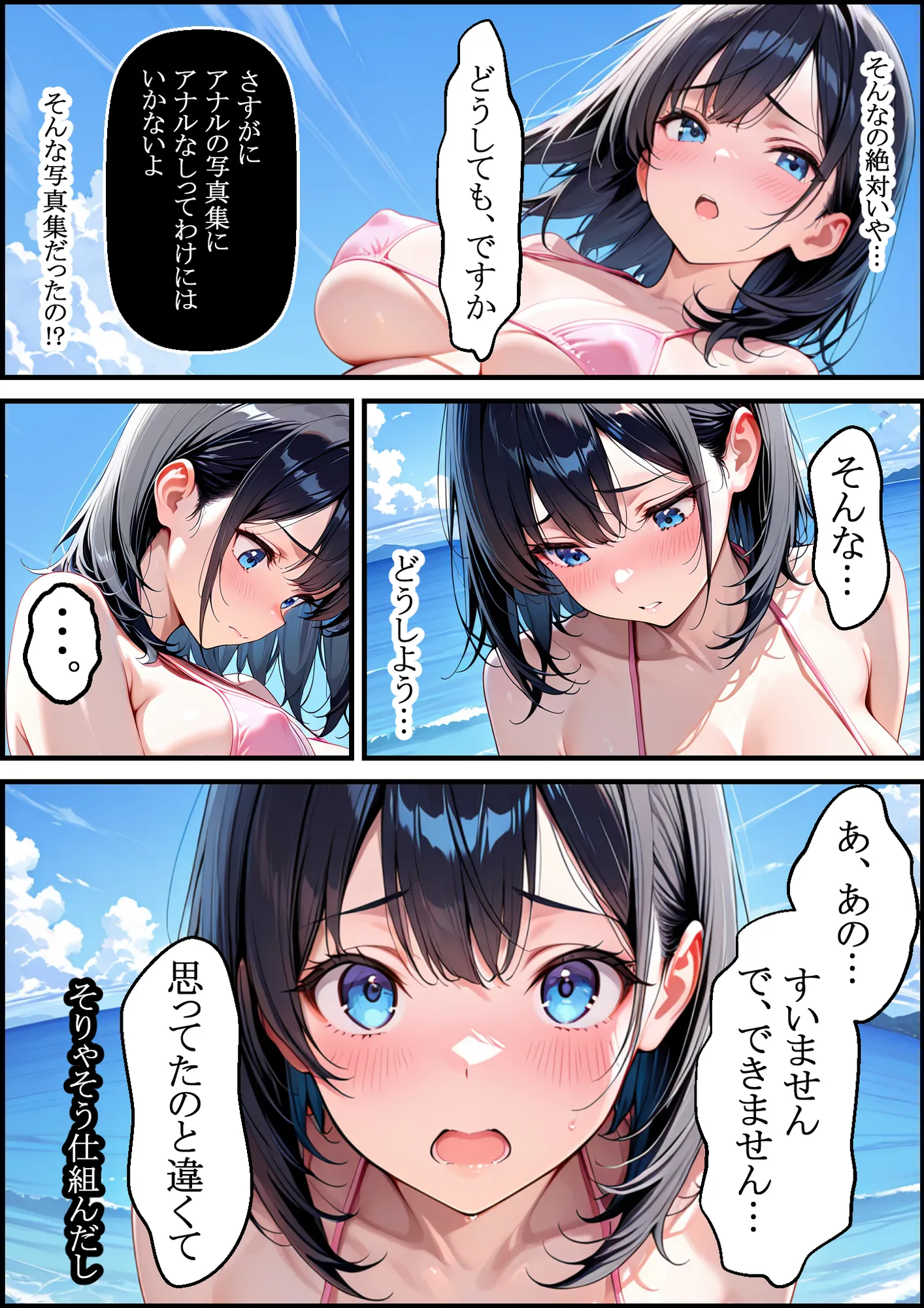 だまされてアナル写真集に出演することになった処女の話 - 12ページ