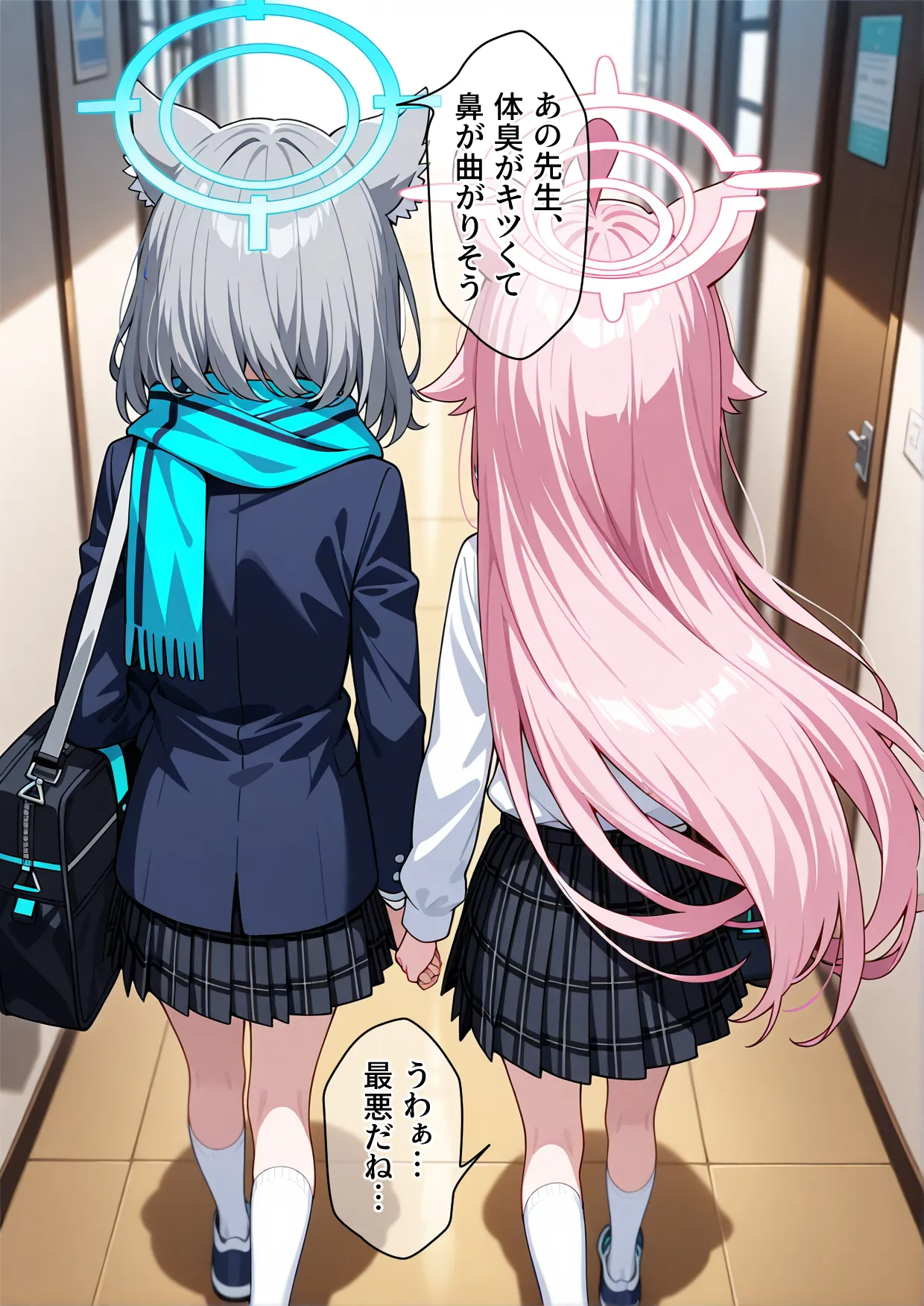 学園〇眠ヒロインズ   ブルー〇ーカイブ  砂狼シロコ編 - 9ページ