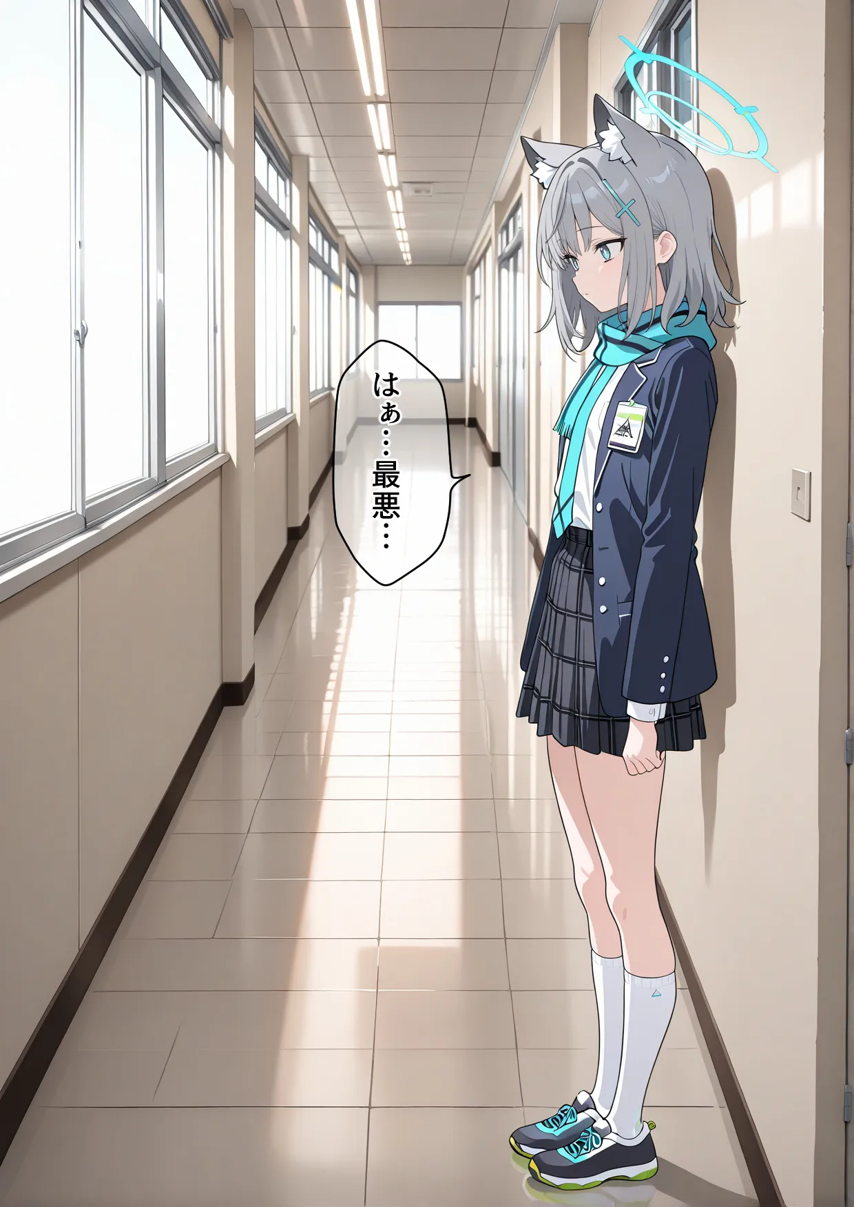 学園〇眠ヒロインズ   ブルー〇ーカイブ  砂狼シロコ編 - 14ページ