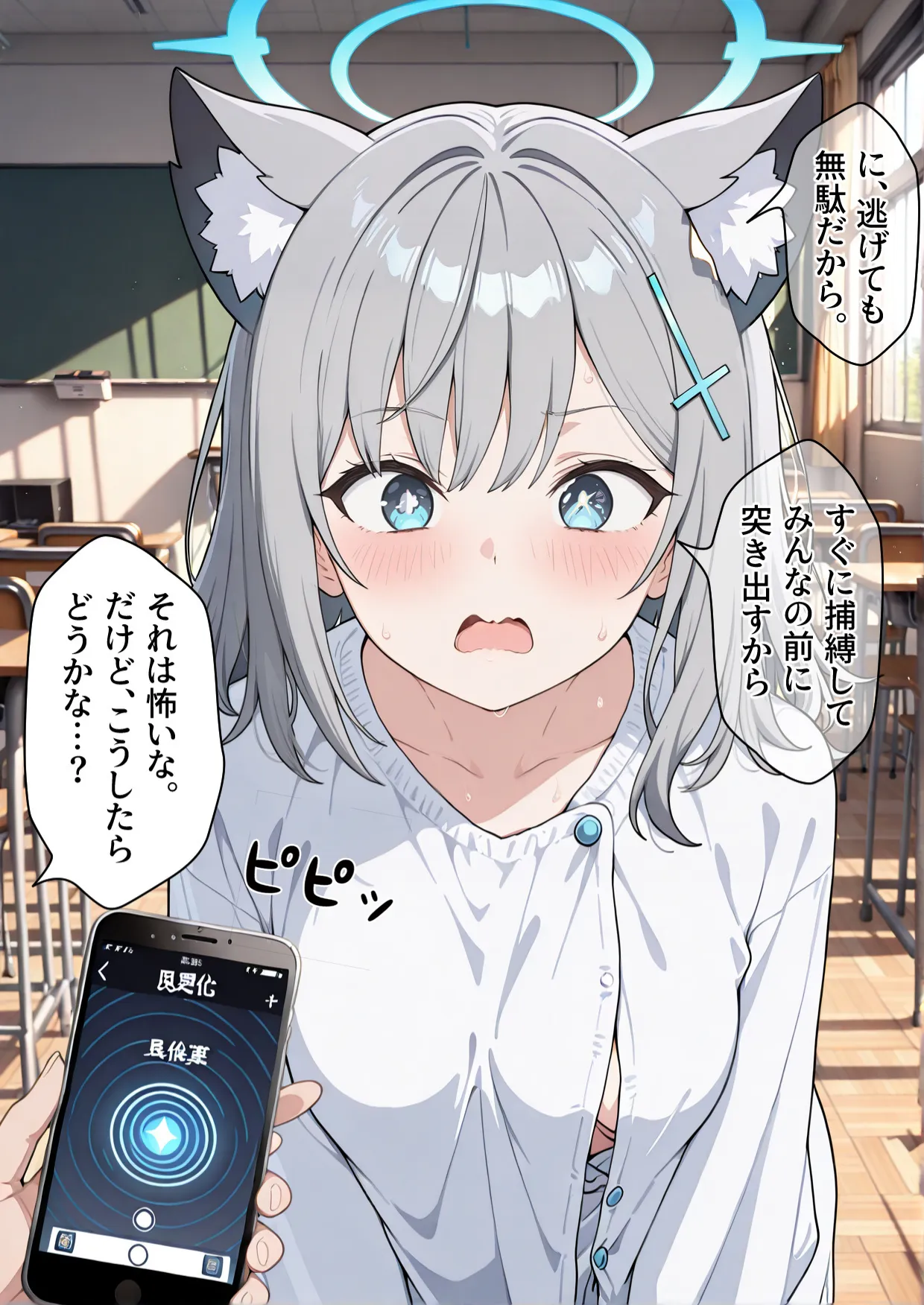 学園〇眠ヒロインズ   ブルー〇ーカイブ  砂狼シロコ編 - 39ページ