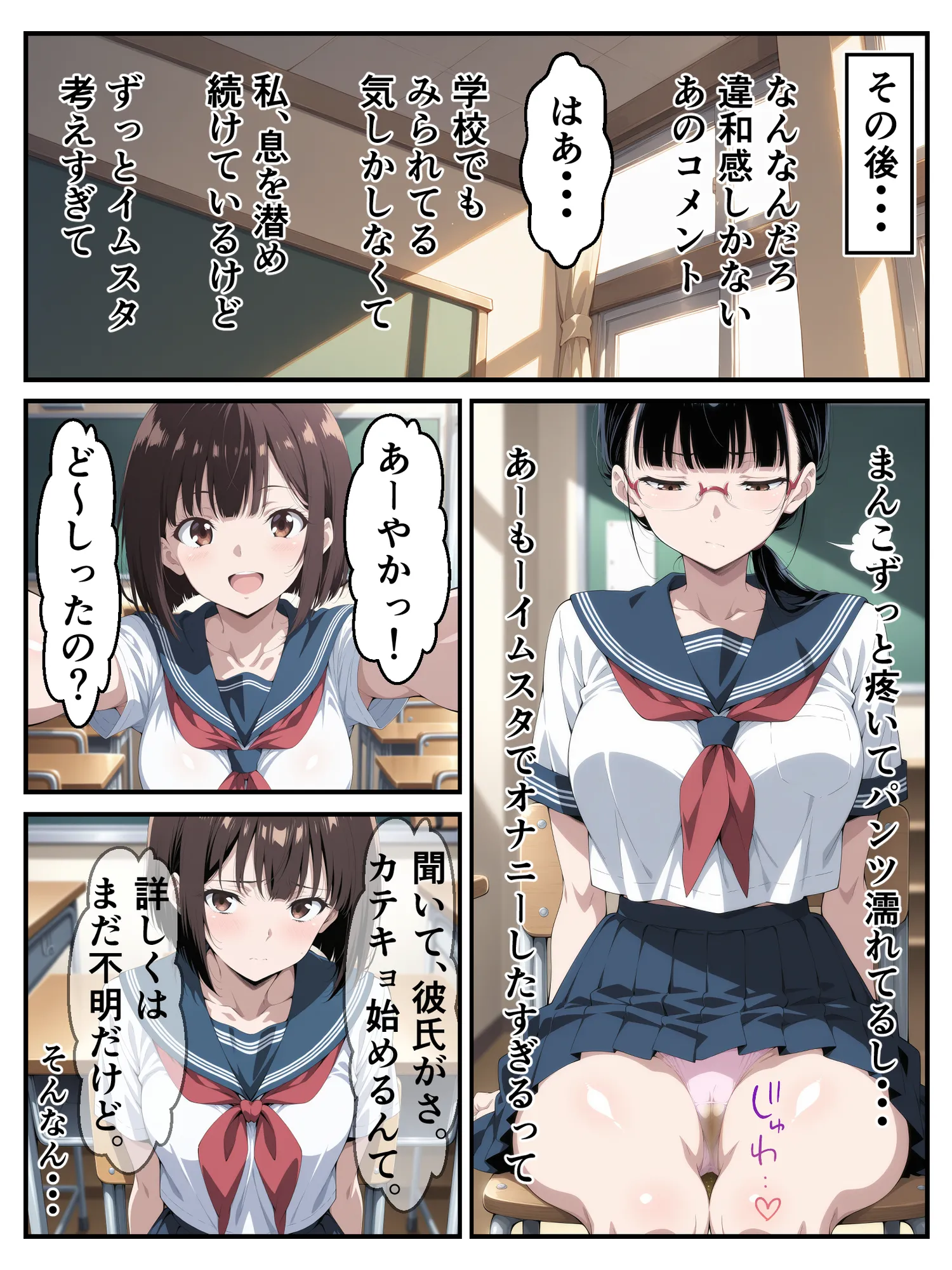 こっそりオナニーライブしてたらゲスすぎる教育実習生にバレていた話 - 8ページ