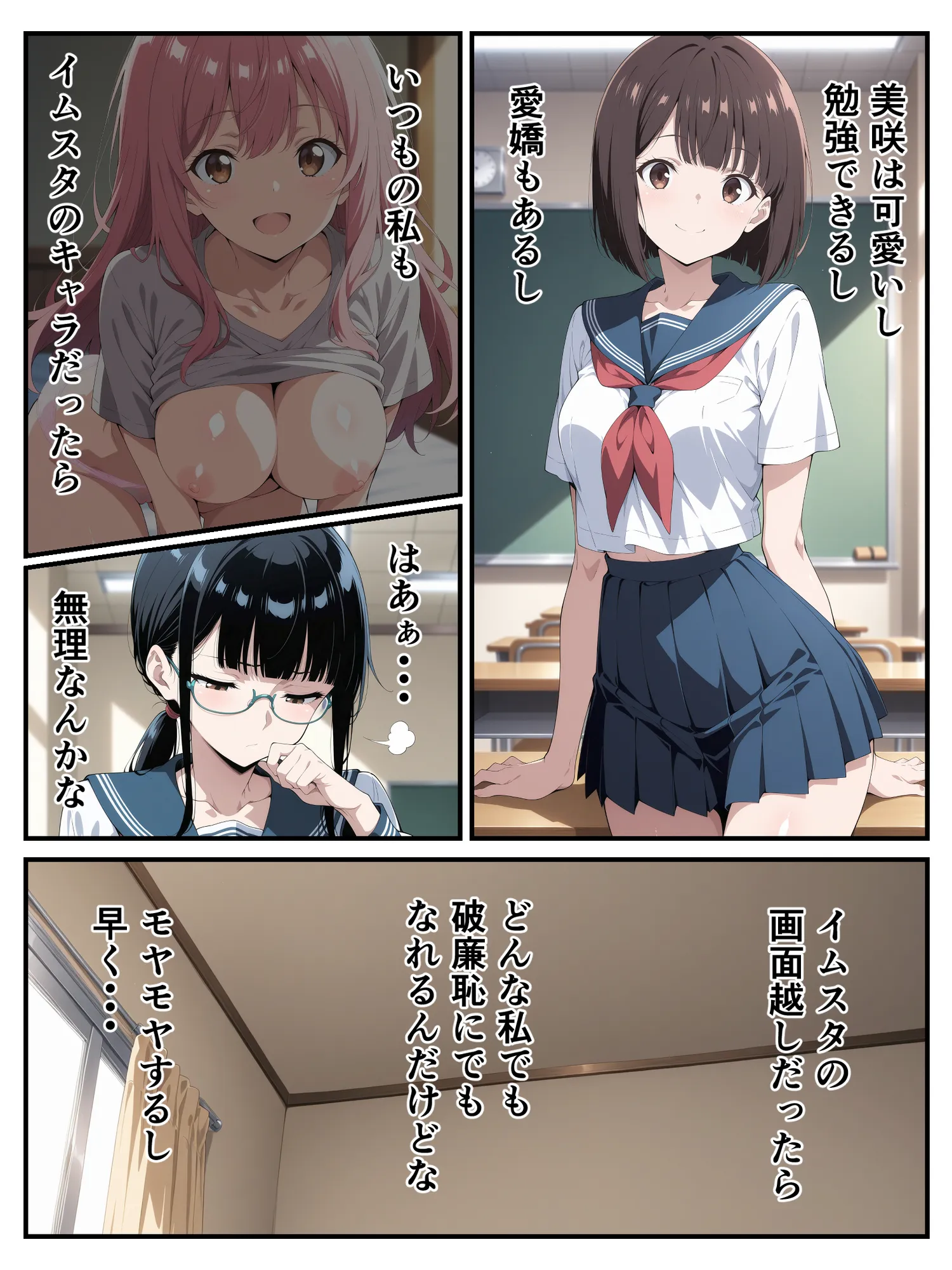 こっそりオナニーライブしてたらゲスすぎる教育実習生にバレていた話 - 24ページ