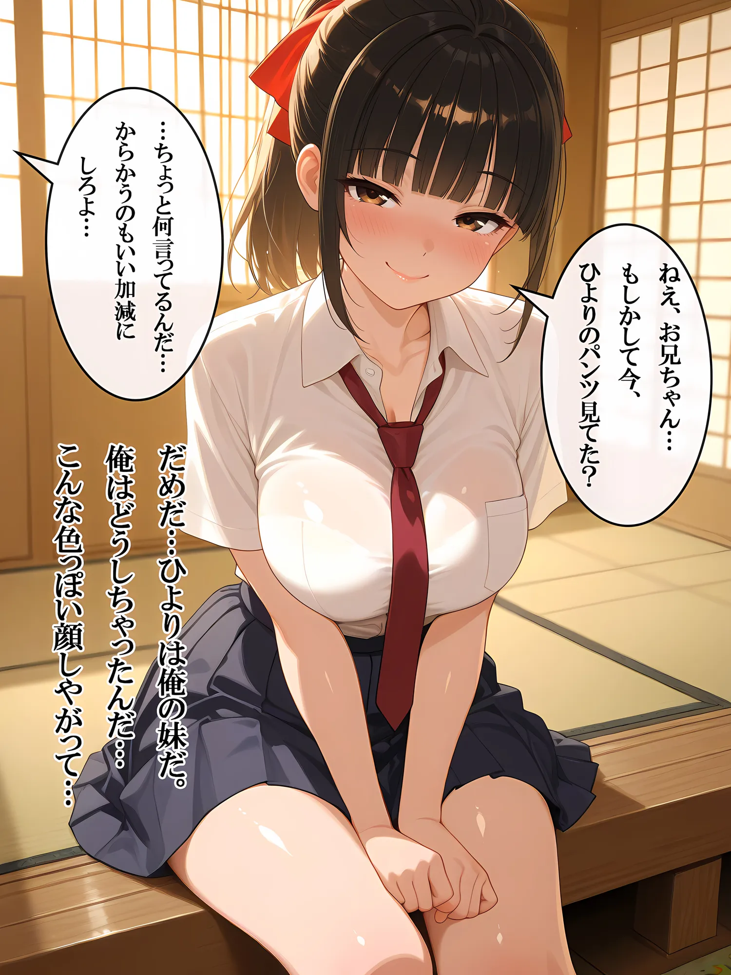 田舎のえっちがすごい…!義妹と幼馴染ダブル孕ませ、禁断の総集編 - 8ページ