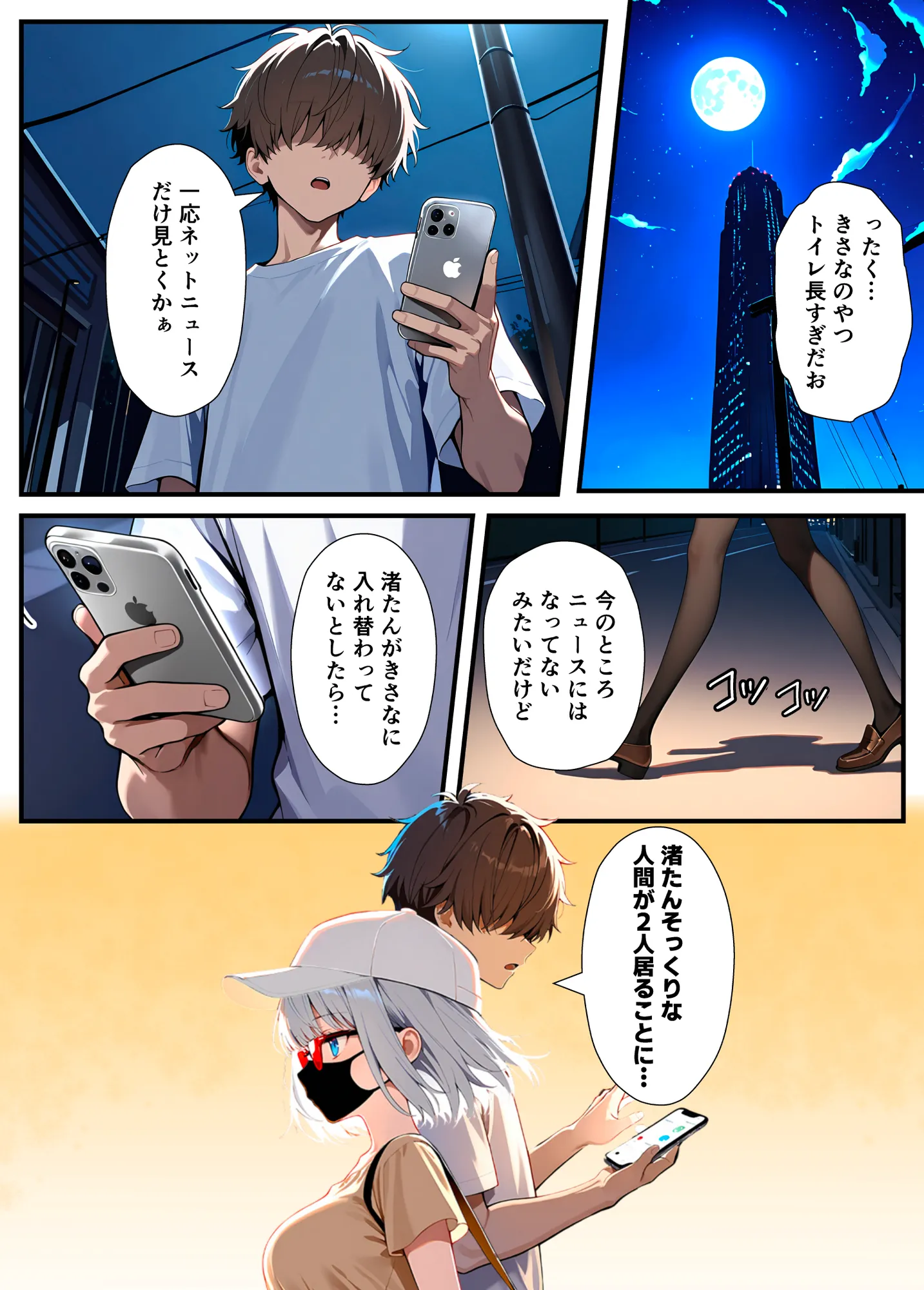 陰キャでドルオタな俺が人気アイドルそっくりに女体化して本人と3 Pすることになった - 64ページ