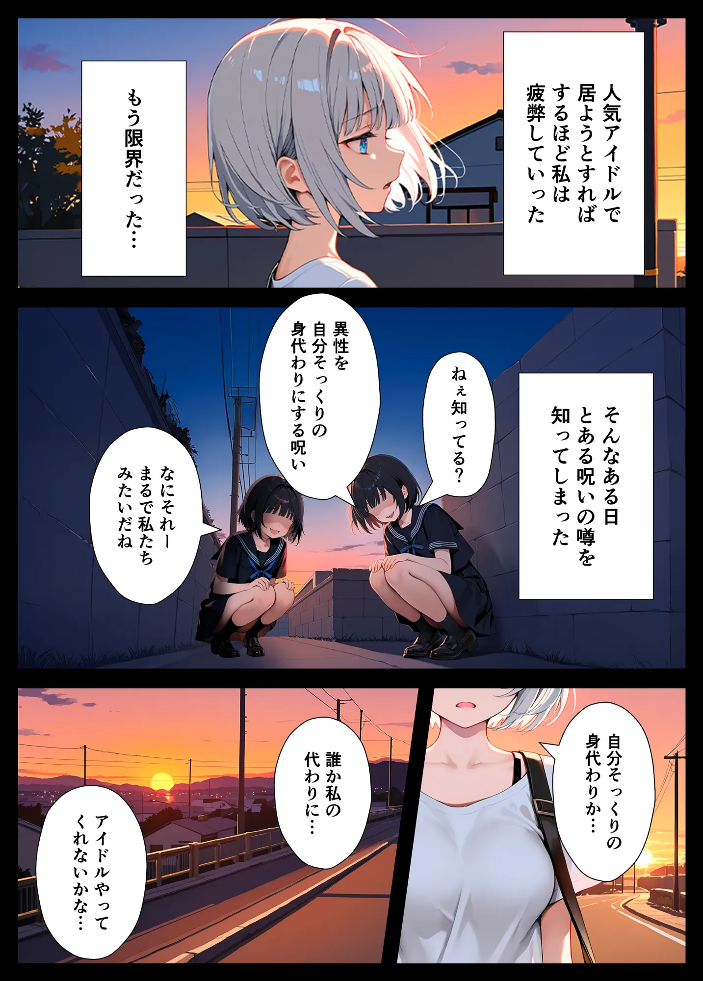 陰キャでドルオタな俺が人気アイドルそっくりに女体化して本人と3 Pすることになった - 85ページ