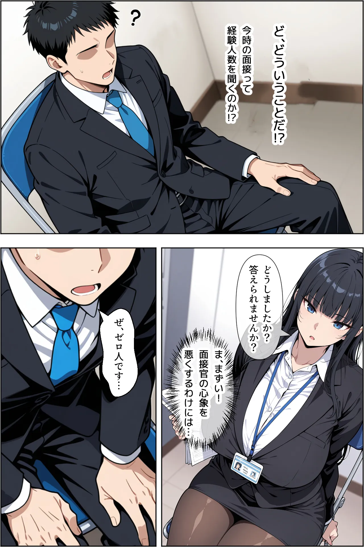 転職したら爆乳ギャル社長の性欲処理係に任命された件 - 4ページ