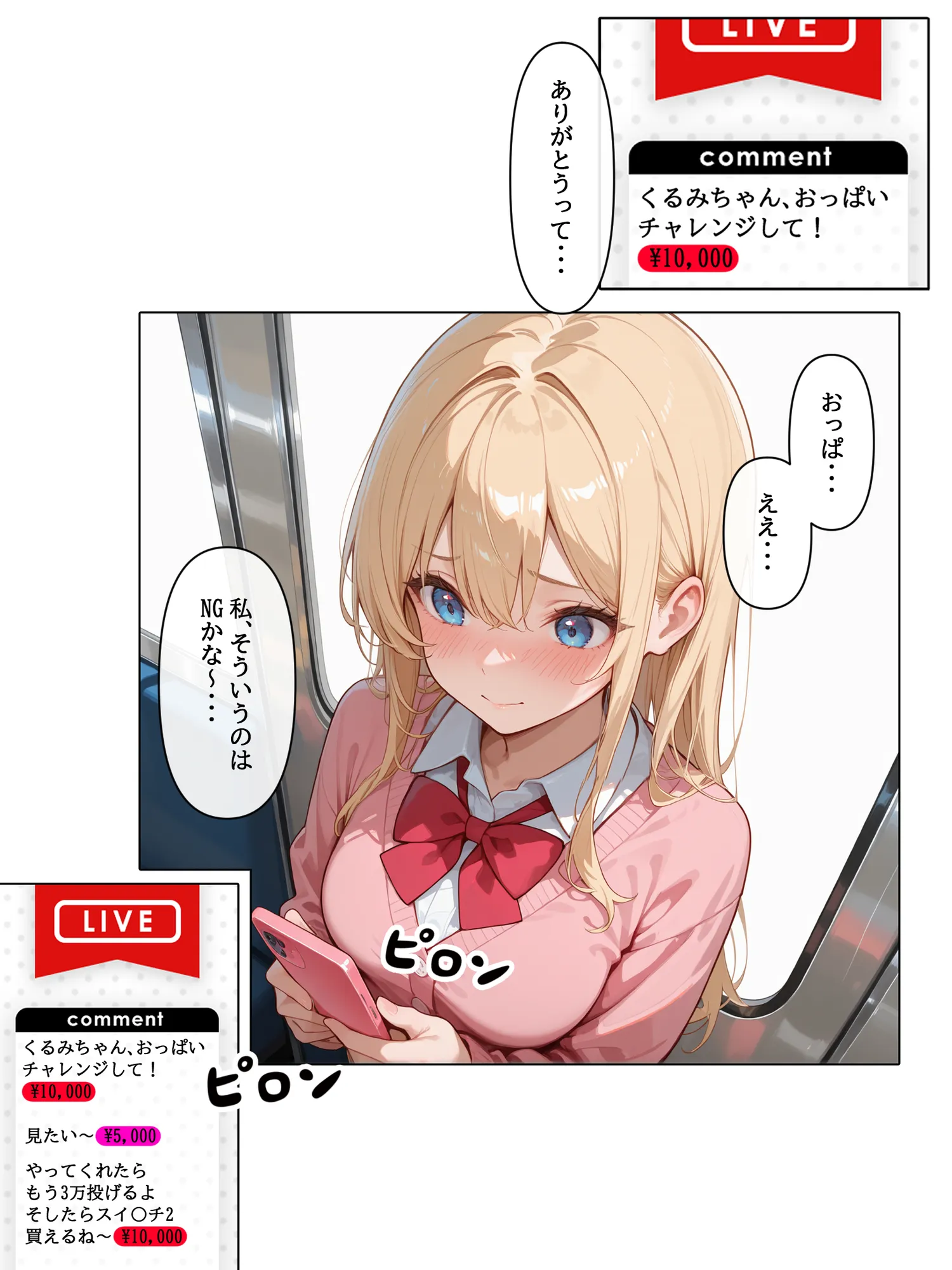 迷惑配信者を、捕まえた!「迷惑配信者への’指導’(性行為)がネット配信!?」 - 18ページ