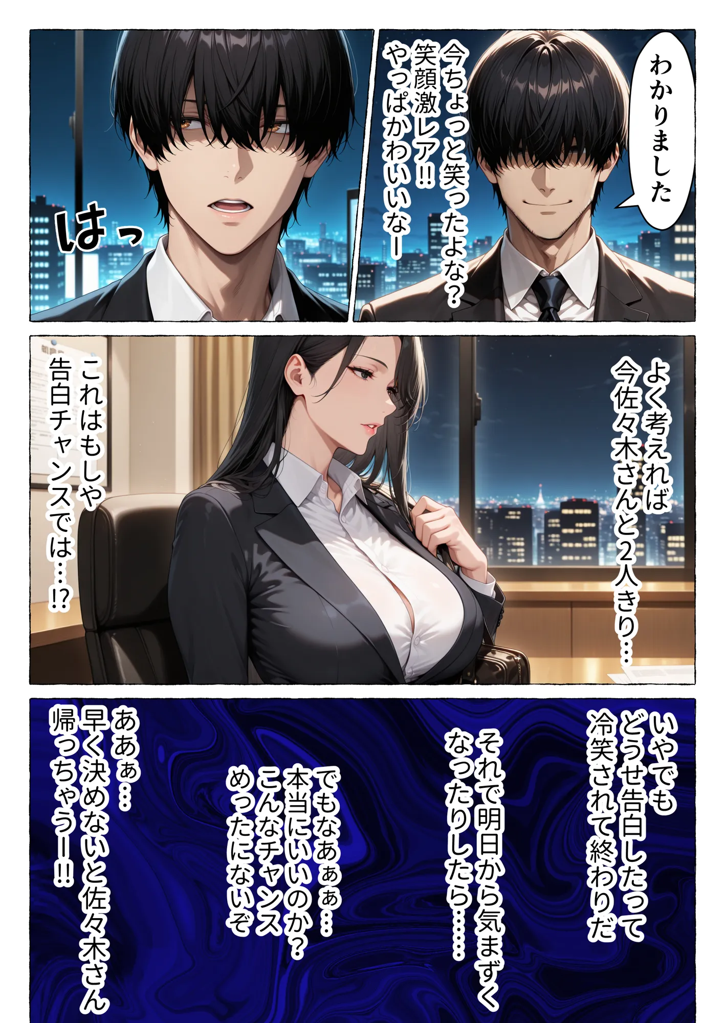 男嫌いのクール女上司を僕のものにするために生ハメセックスで何度も絶頂させる話 - 8ページ