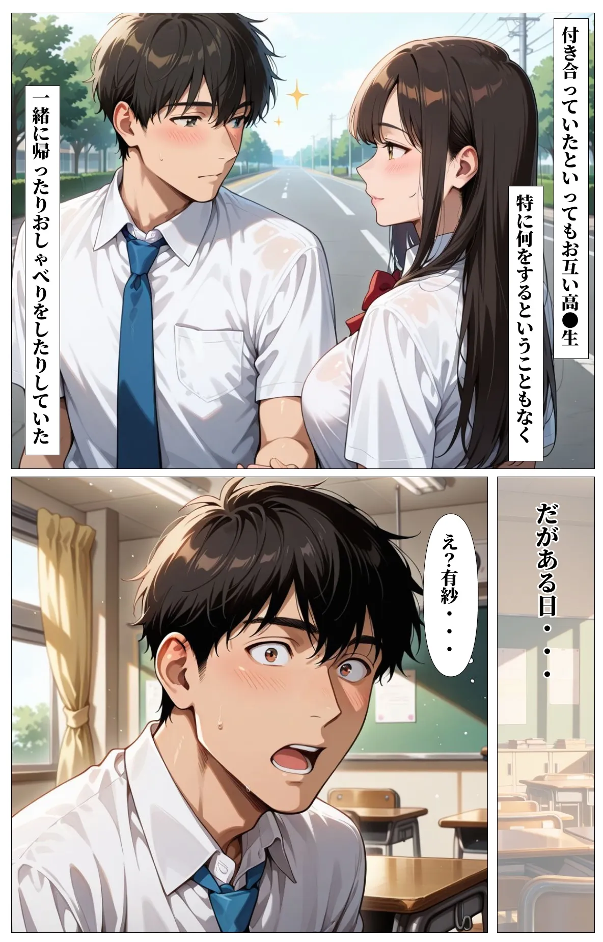 人妻になった巨乳元カノで童貞卒業した話 - 10ページ