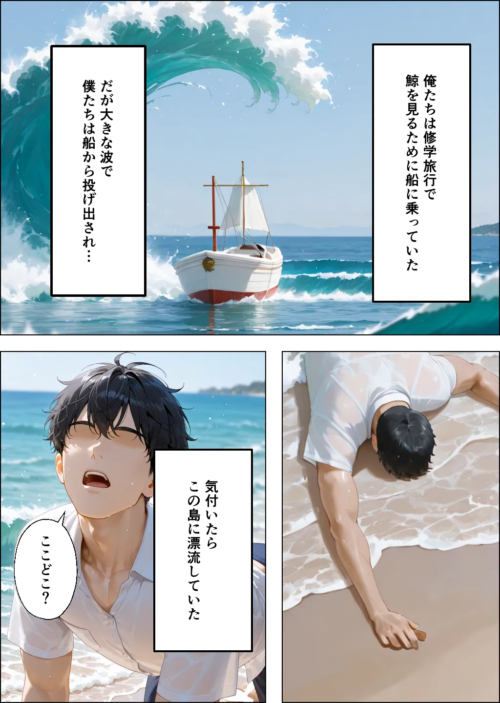 ツンデレギャルと無人島で2人きりになったらエッチしかすることがない - 16ページ