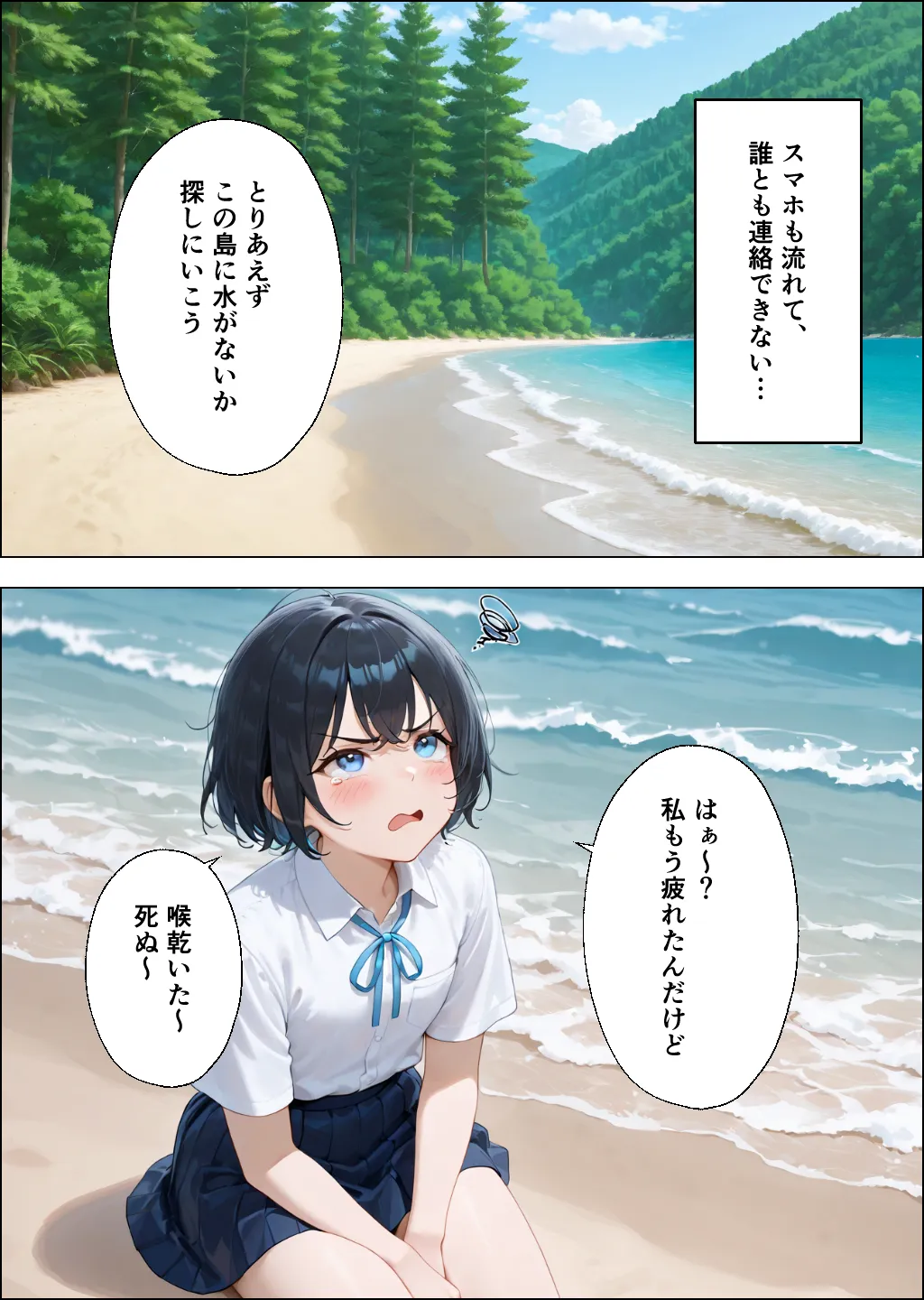 ツンデレギャルと無人島で2人きりになったらエッチしかすることがない - 18ページ