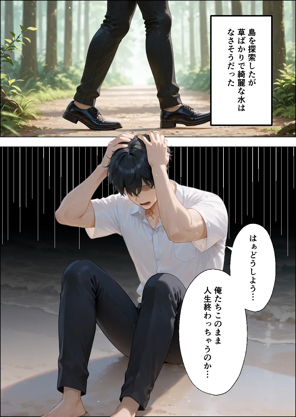 ツンデレギャルと無人島で2人きりになったらエッチしかすることがない - 20ページ