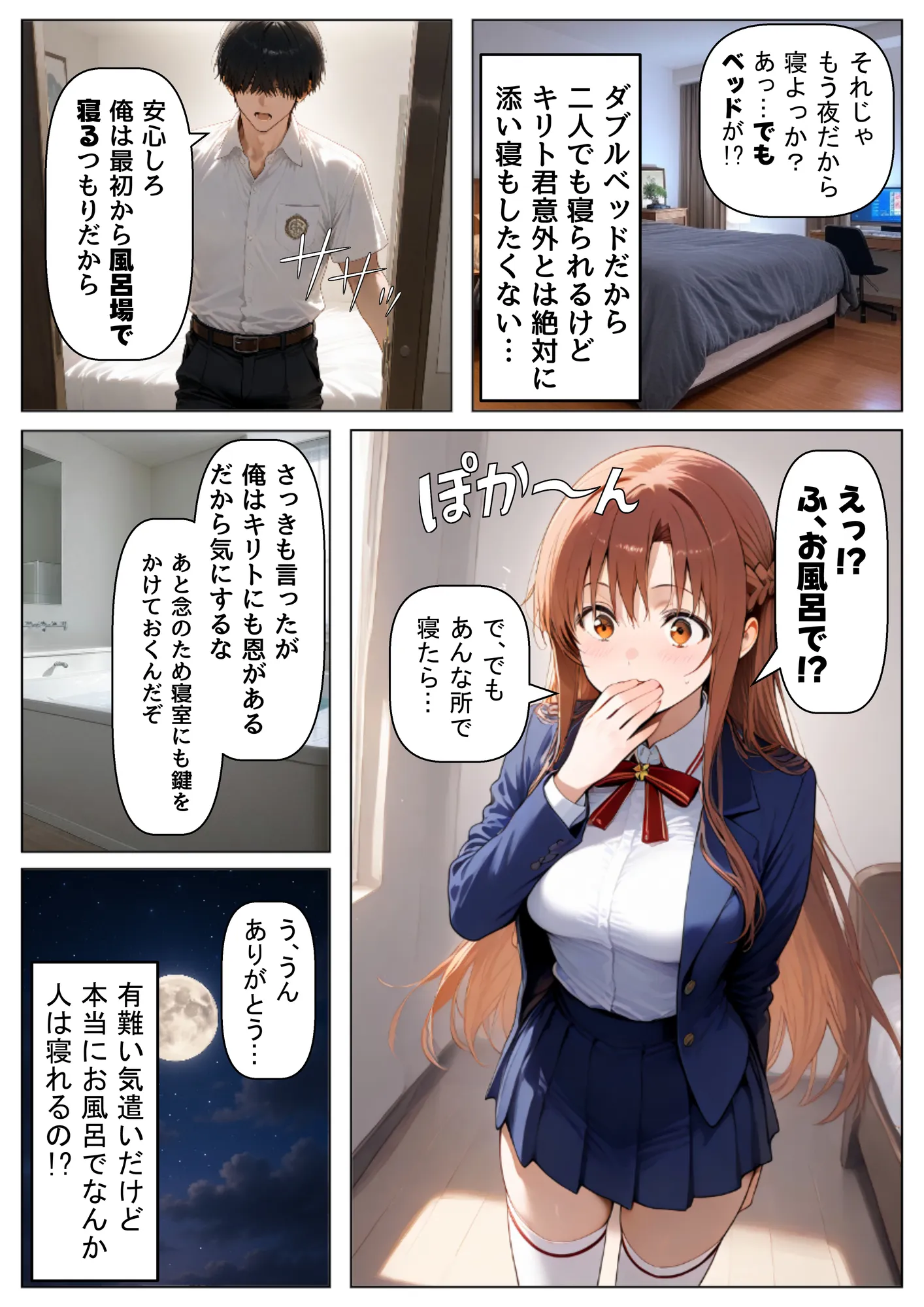 セックスしないと出られない部屋《SA●アスナ》 - 5ページ