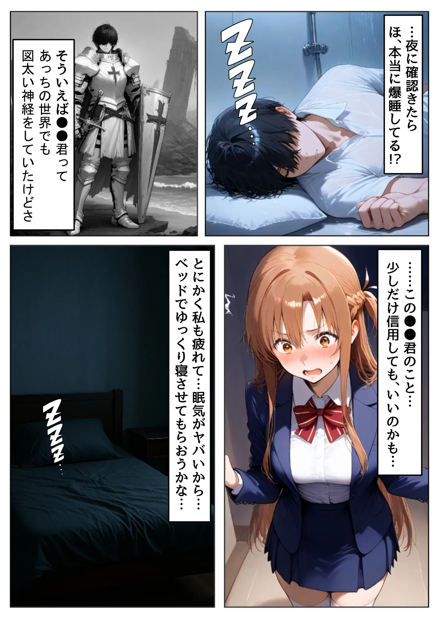 セックスしないと出られない部屋《SA●アスナ》 - 6ページ