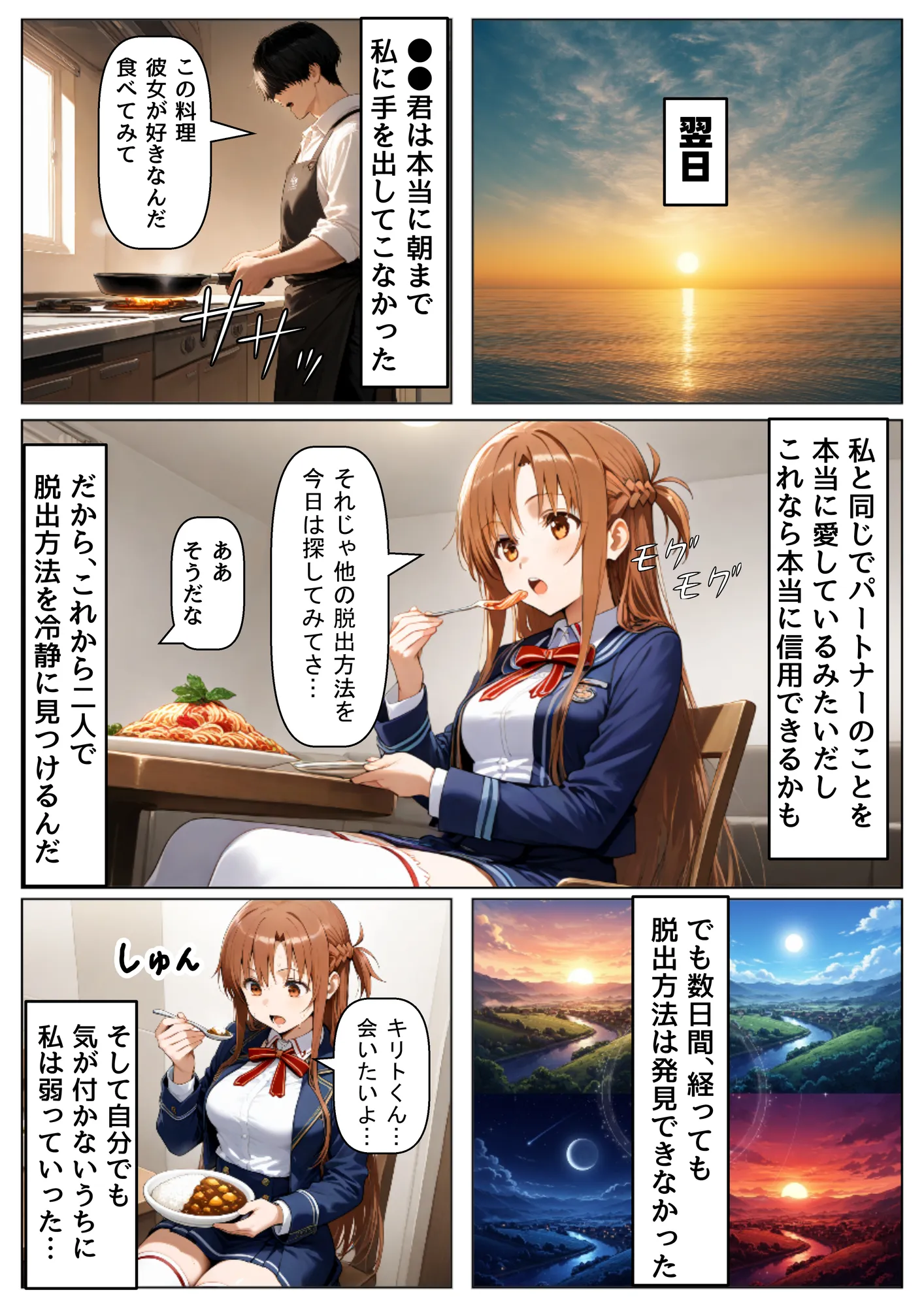 セックスしないと出られない部屋《SA●アスナ》 - 7ページ