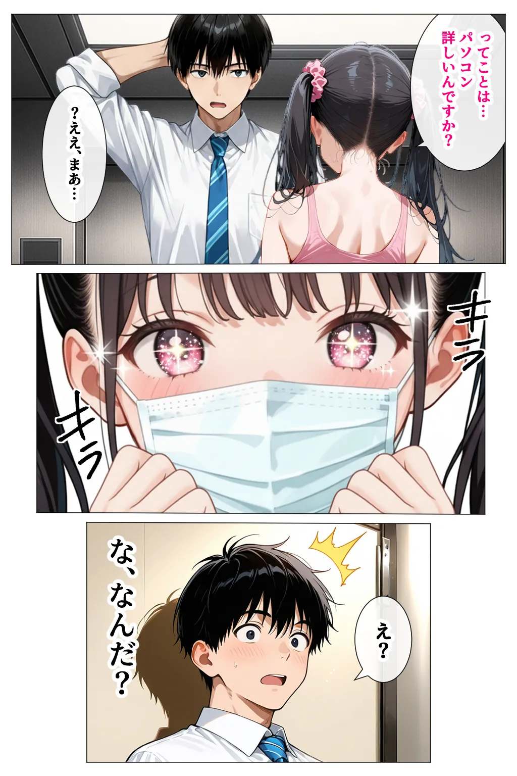 いつもノーブラのエチエチなお隣さんが実はセクシーなエロ配信者だった件 - 5ページ