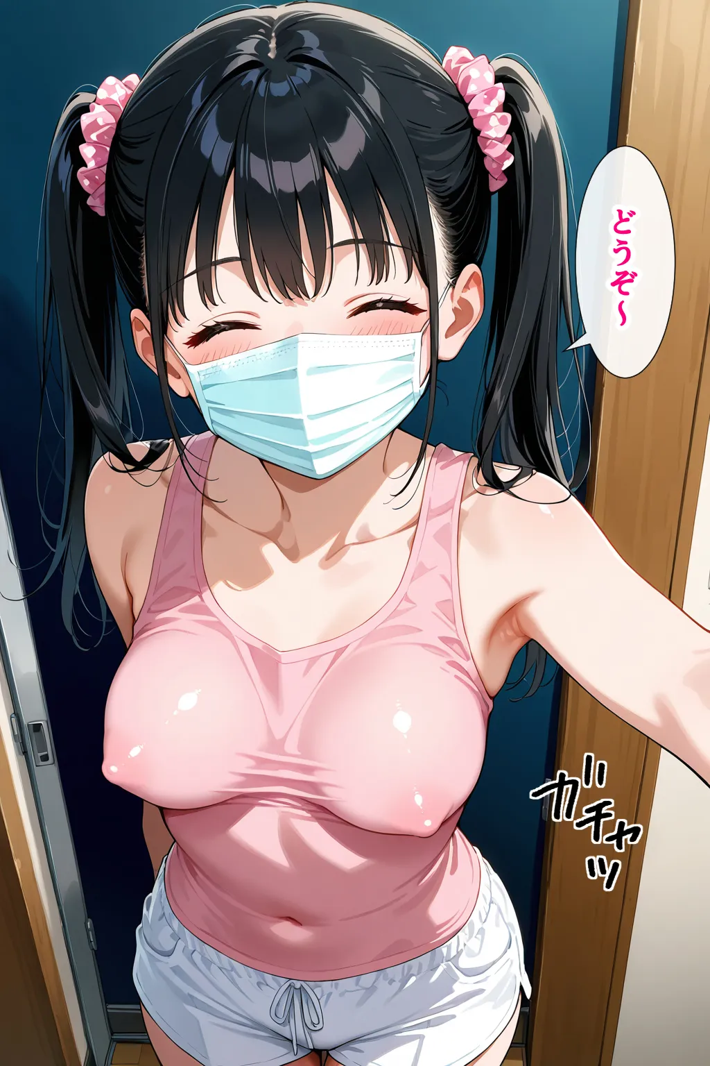 いつもノーブラのエチエチなお隣さんが実はセクシーなエロ配信者だった件 - 6ページ