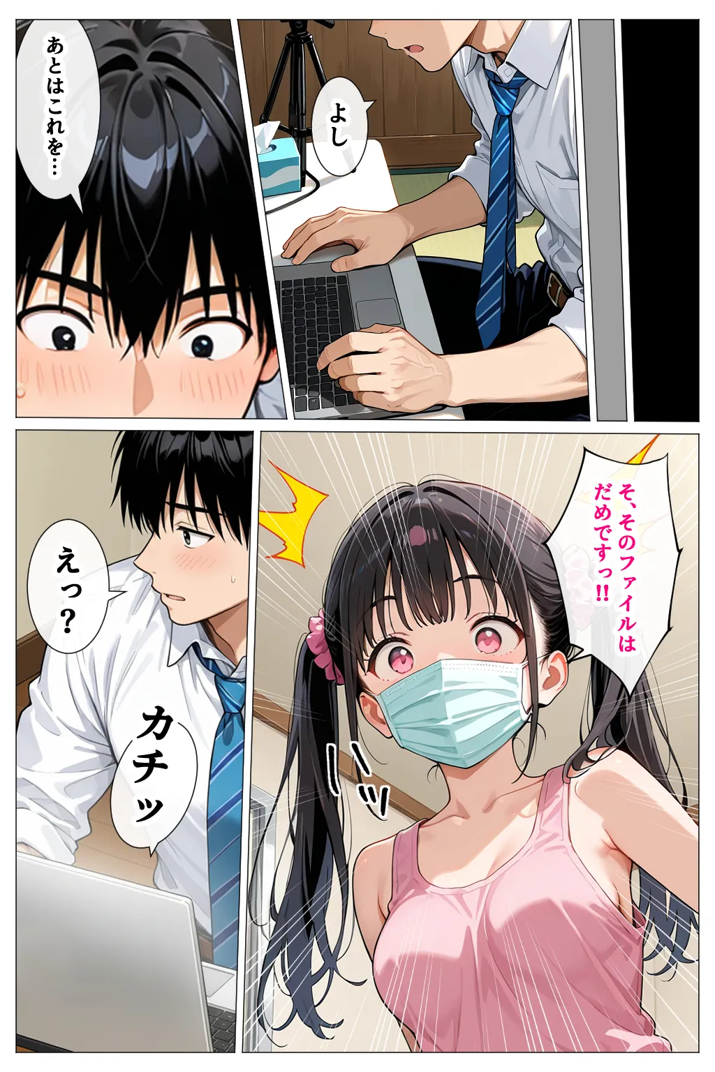 いつもノーブラのエチエチなお隣さんが実はセクシーなエロ配信者だった件 - 9ページ