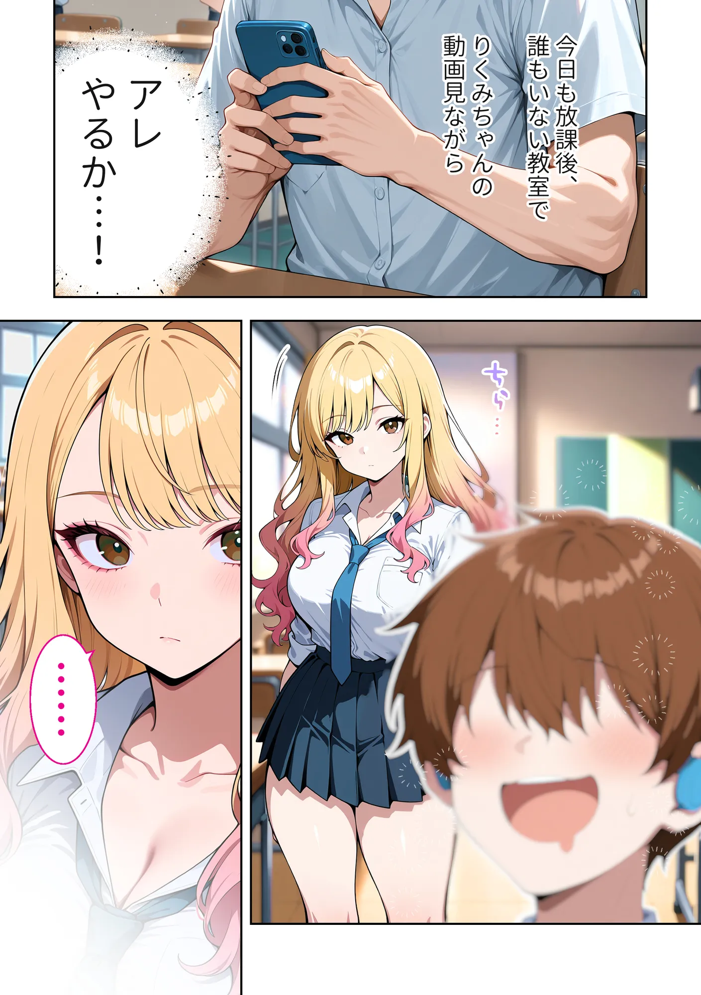 推しのVTuberが同じクラスの一軍ギャルだった件について - 9ページ