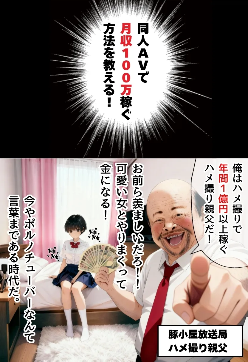 同人AVで月収100万を稼ぐ! ハメ撮り撮影テクニック大全【淫乱ボーイッシュ編】 - 2ページ