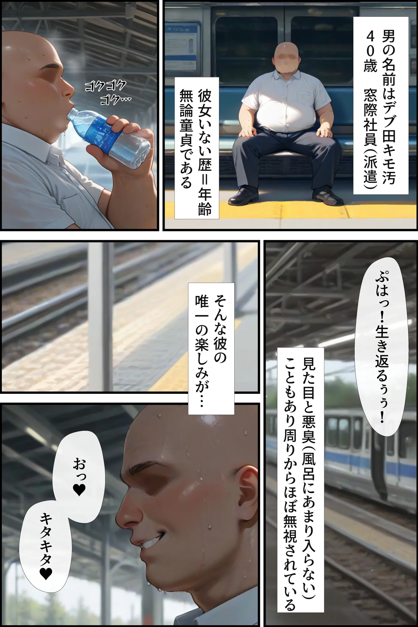 恥辱列車【認識阻害】 - 4ページ