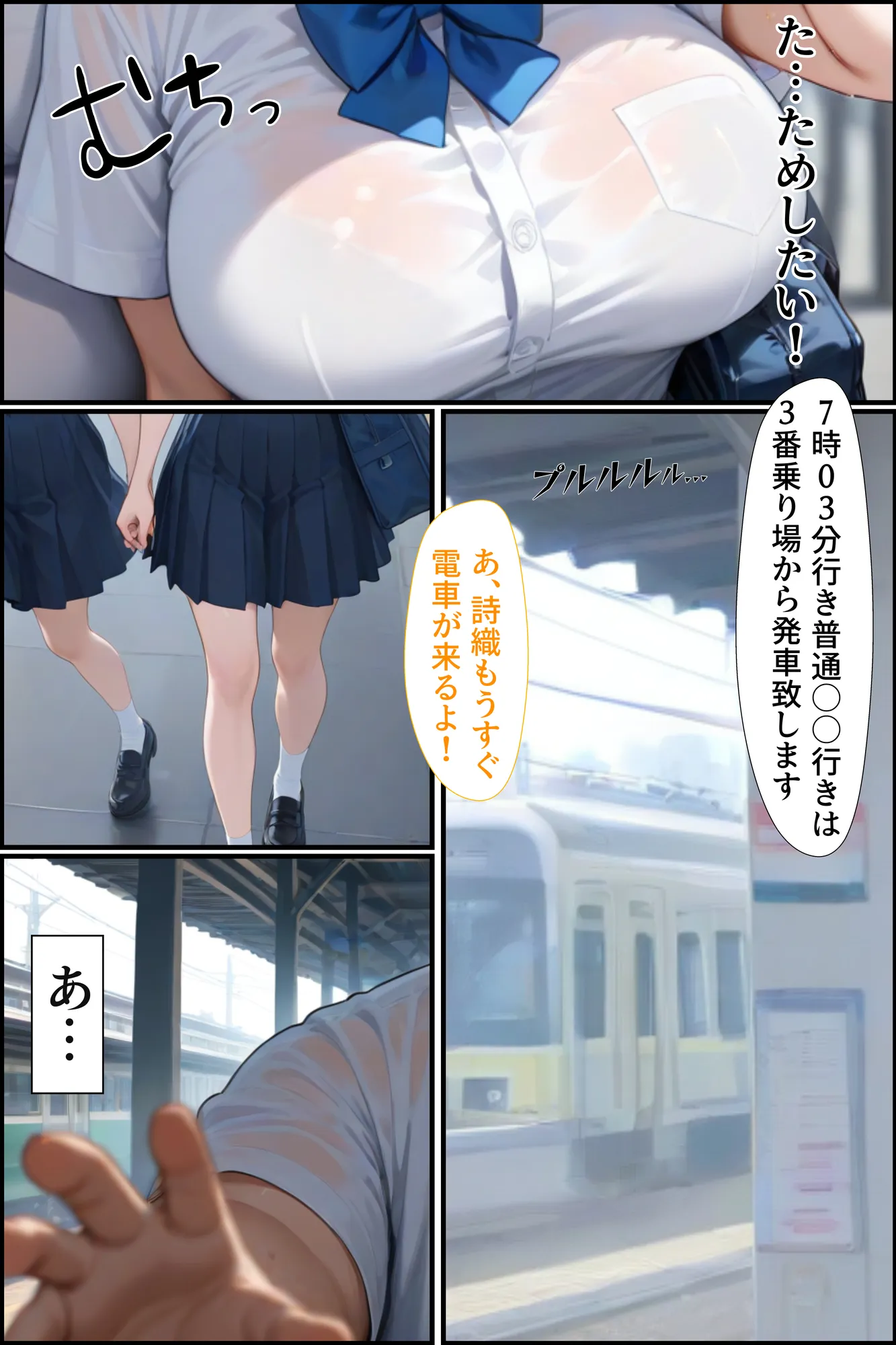 恥辱列車【認識阻害】 - 35ページ