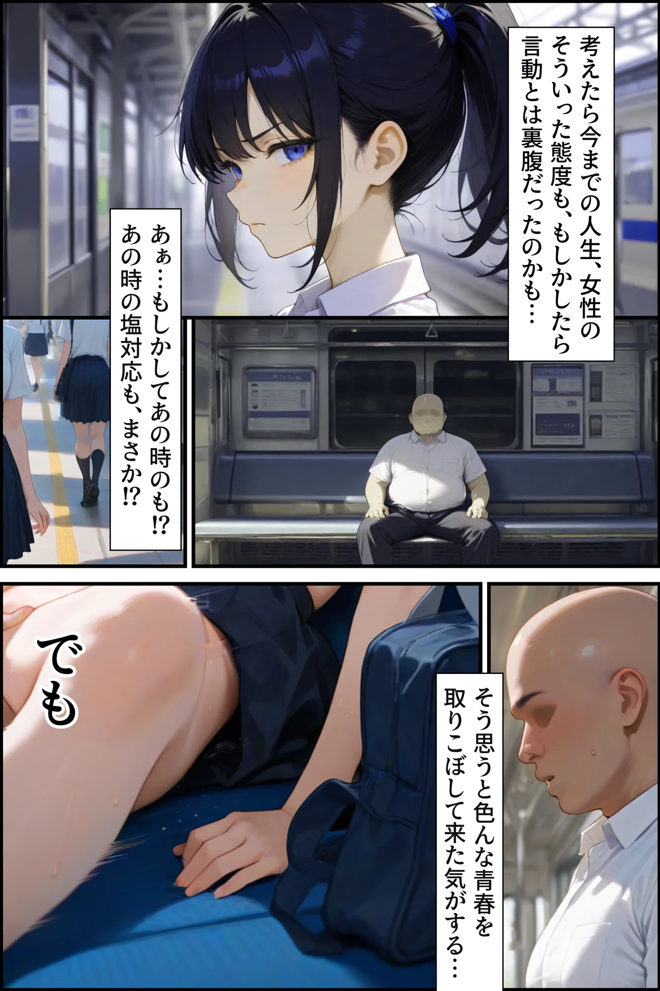 恥辱列車【認識阻害】 - 58ページ