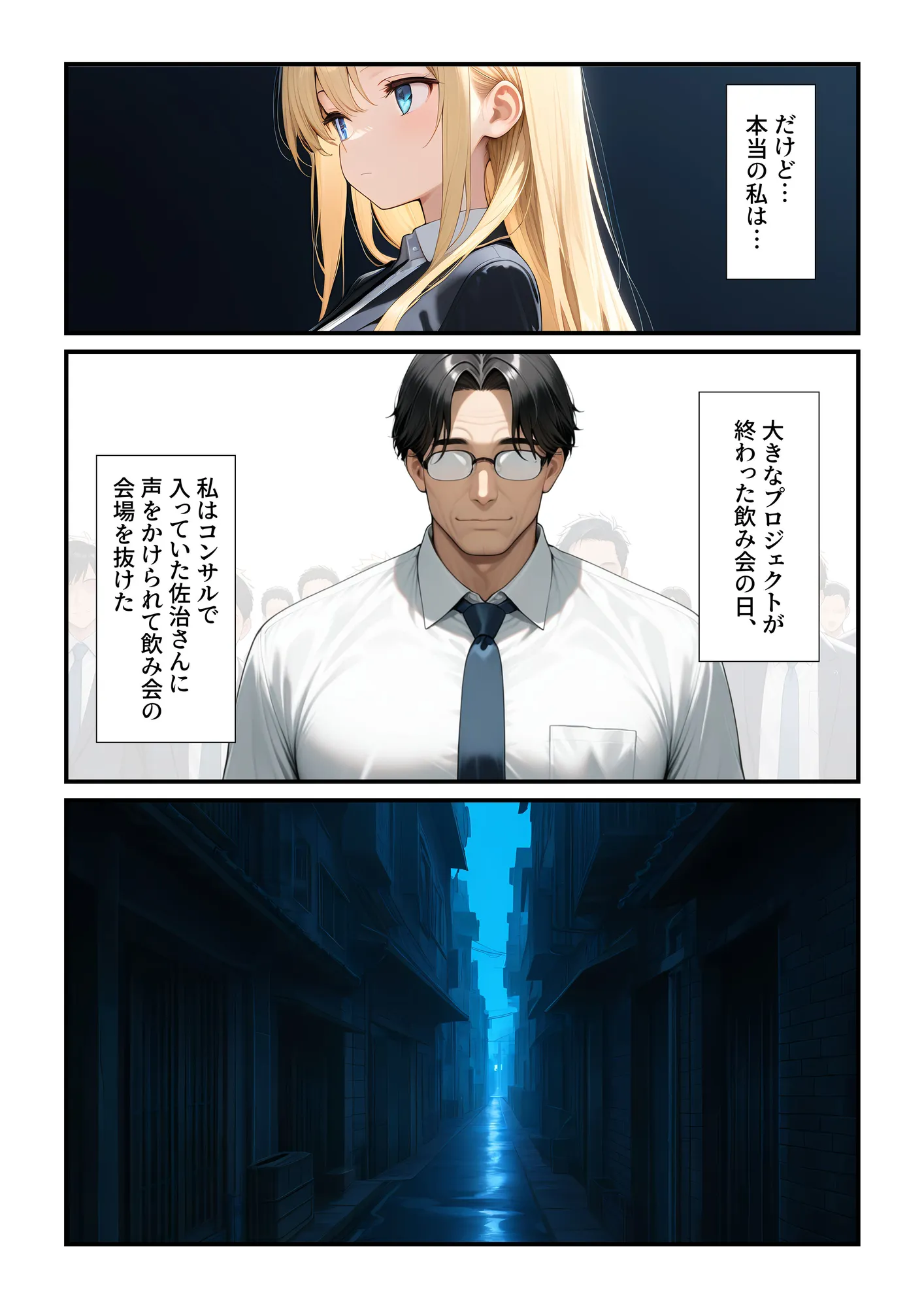 いいなり美人OL〜私誰かに溺れたいです〜二穴プレイ - 3ページ