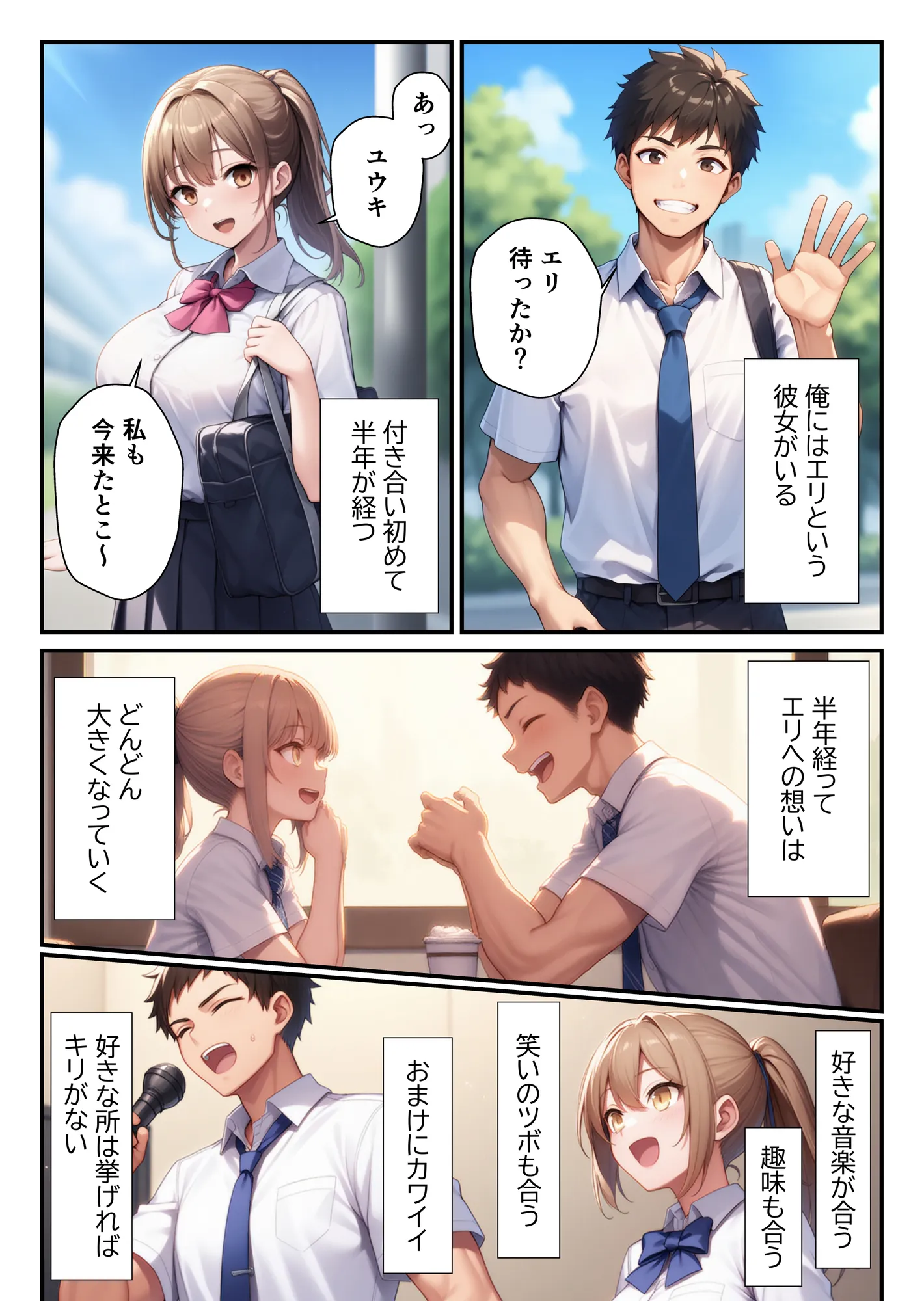 新しい担任の熟女教師は初恋相手!?昔の約束を果たしてイチャラブHしちゃった話 - 12ページ