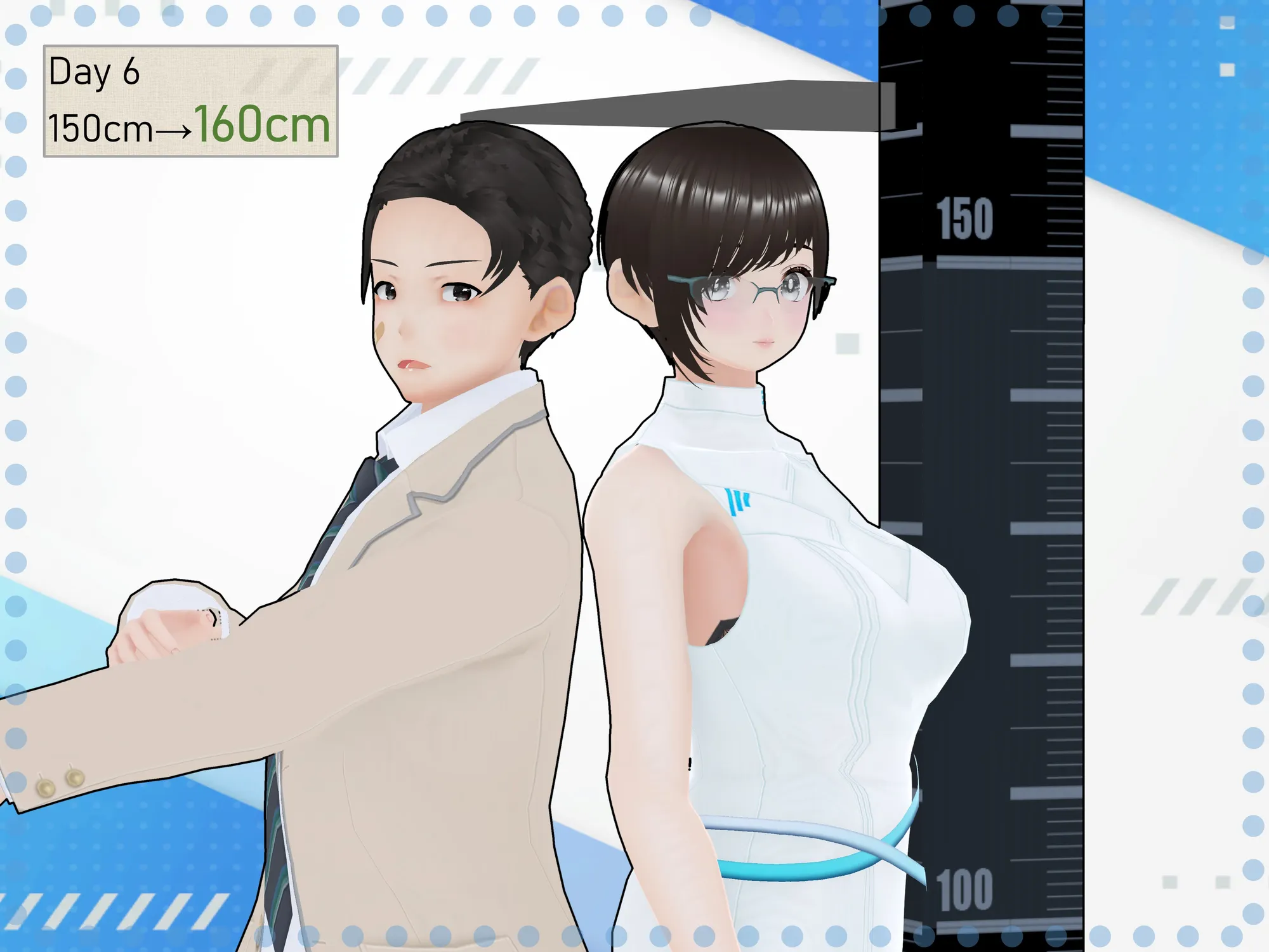 女子だけ成長 男子を追い抜く 成長音〜VRルーム編〜 - 30ページ