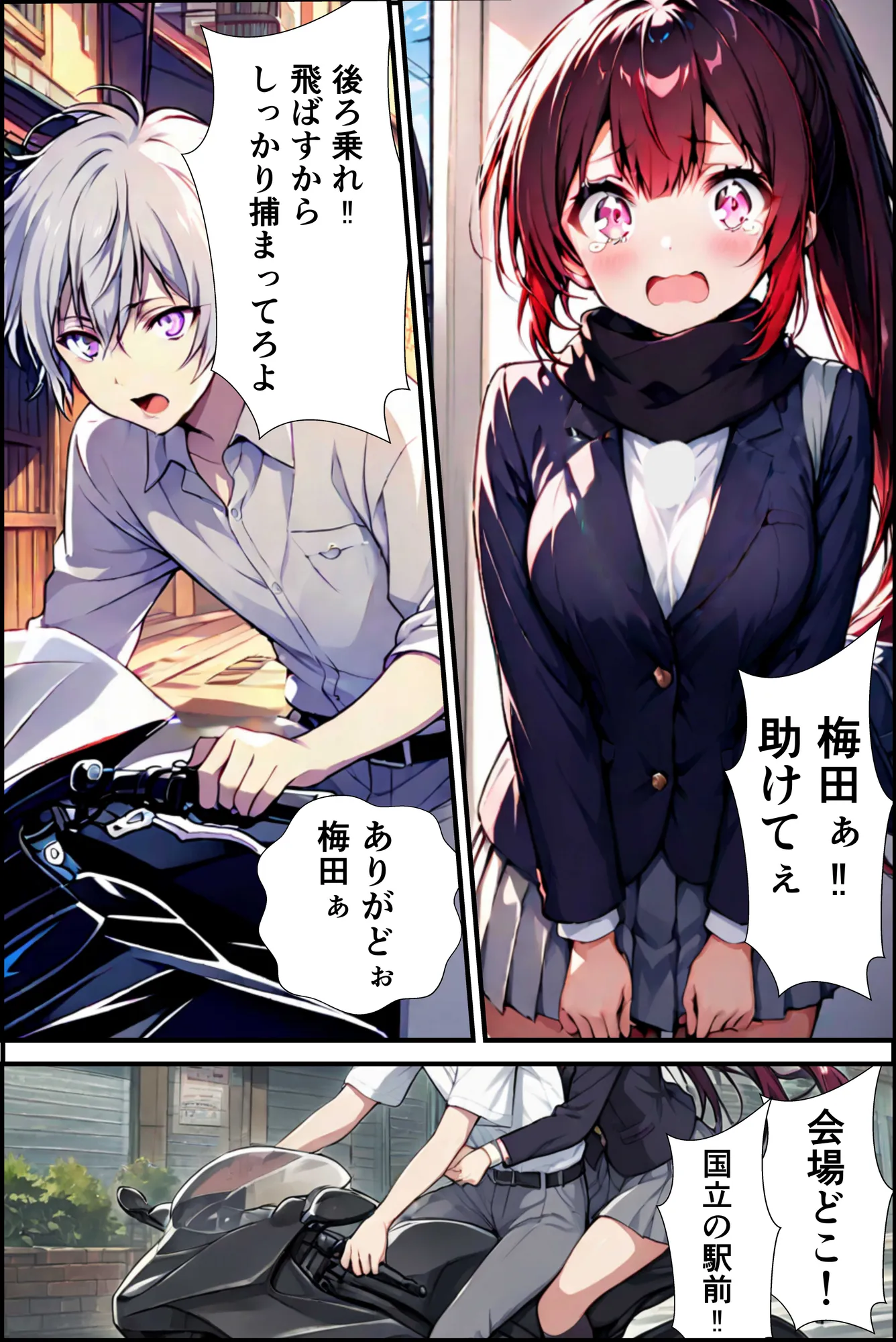 【実話】センター試験遅刻した幼馴染?じゃあ送るからHカップ揉ませろよ - 10ページ