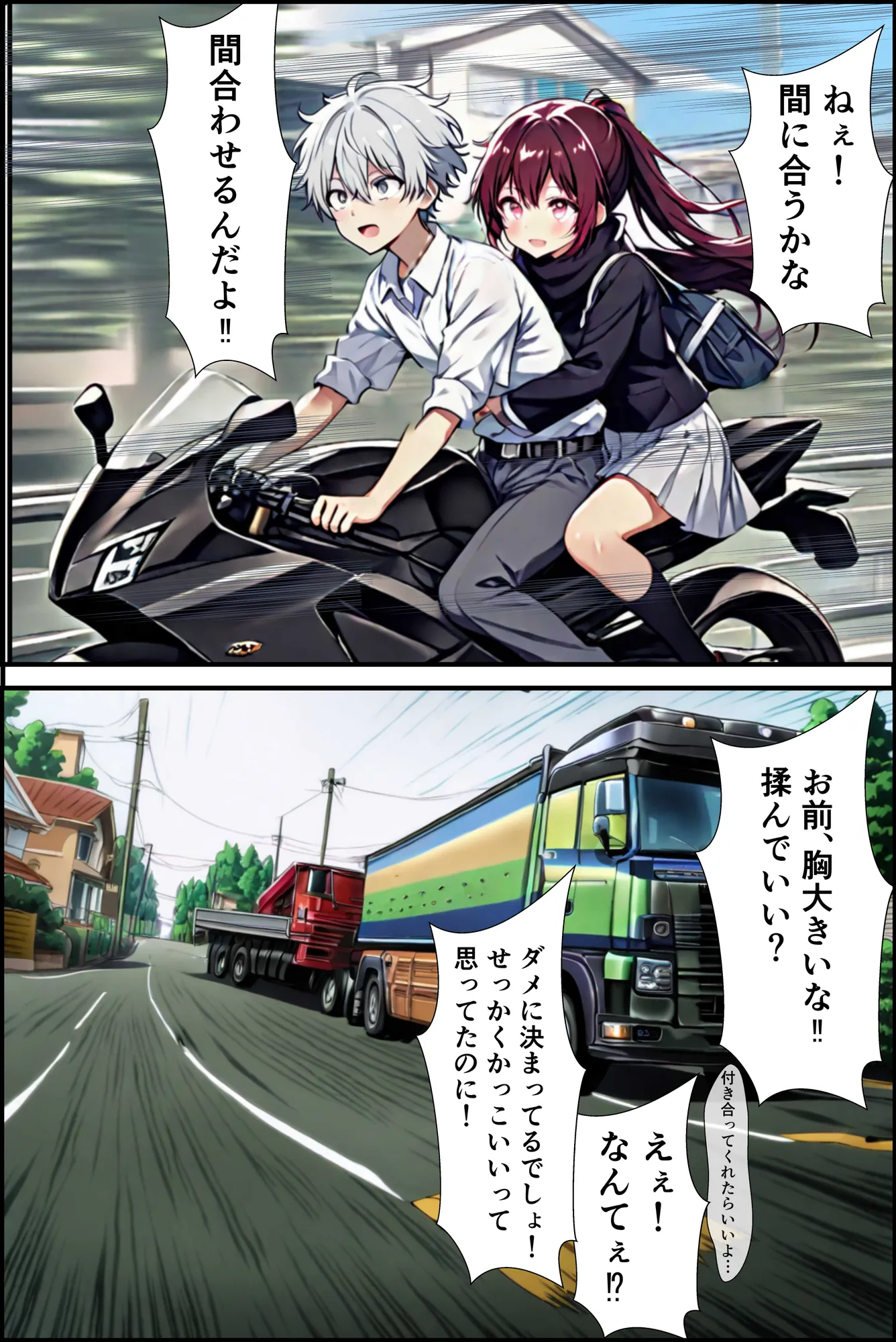 【実話】センター試験遅刻した幼馴染?じゃあ送るからHカップ揉ませろよ - 12ページ