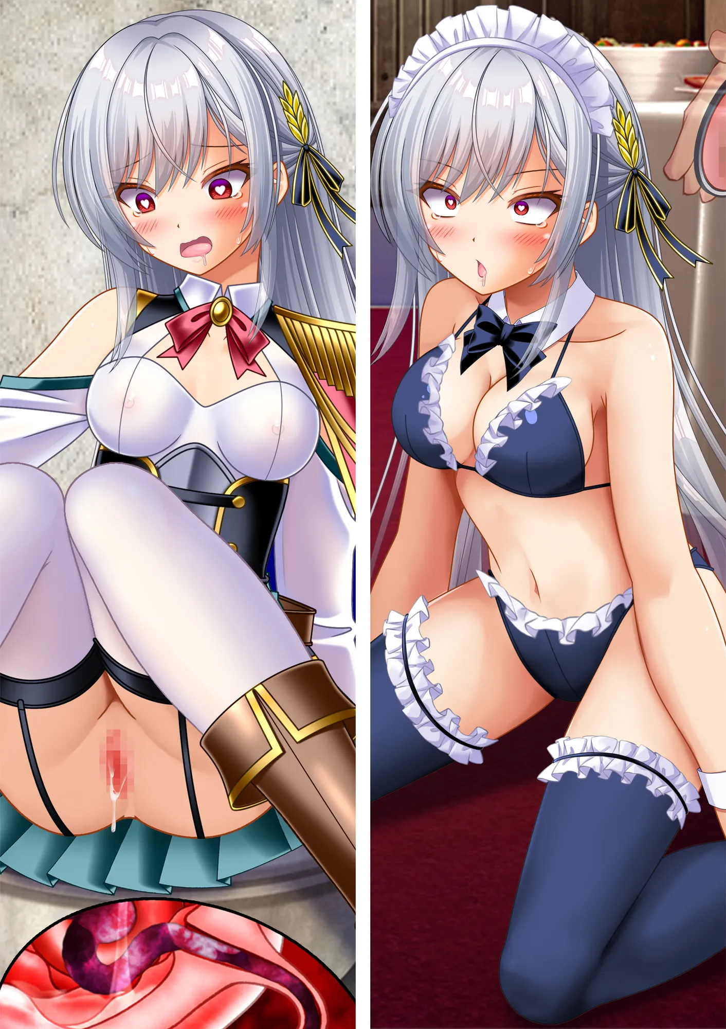 変態TS女騎士、わざと敗北し、輪●・異物・触手産卵される - 44ページ