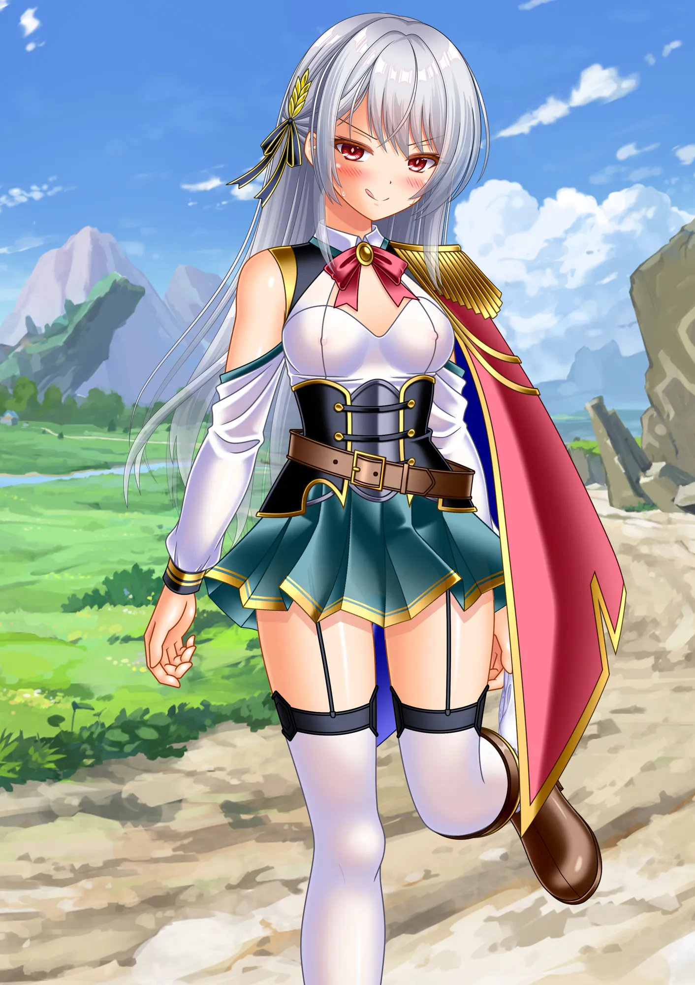 変態TS女騎士、わざと敗北し、輪●・異物・触手産卵される - 46ページ