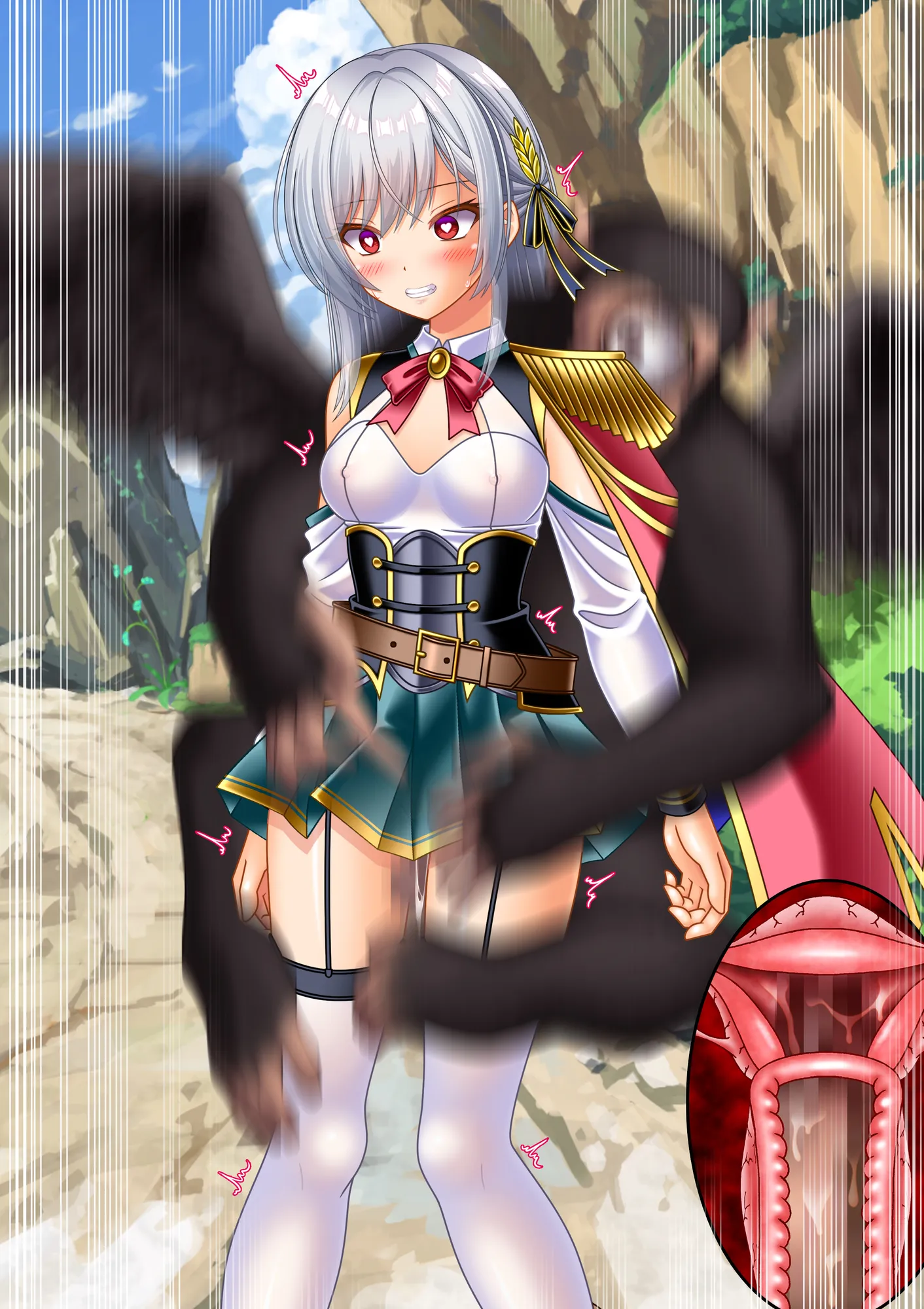 変態TS女騎士、わざと敗北し、輪●・異物・触手産卵される - 51ページ