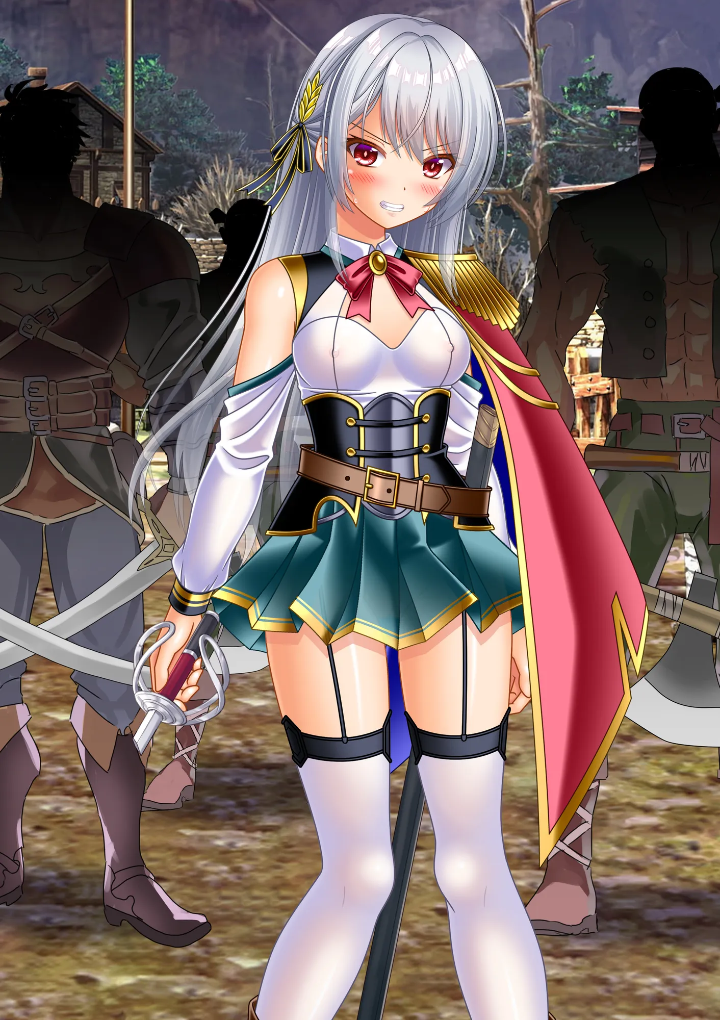 変態TS女騎士、わざと敗北し、輪●・異物・触手産卵される - 58ページ