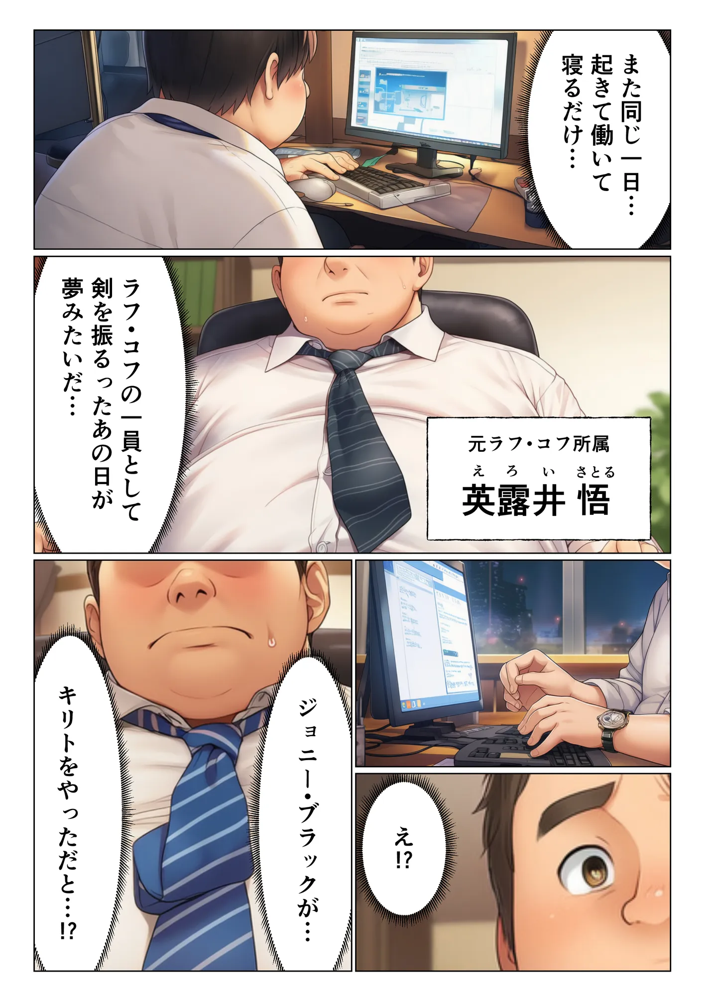 ヒロイン全員寝取られ快楽堕ち!ハーレム大乱交【ソード◯ート・オンライン編(SA◯編)】 - 2ページ