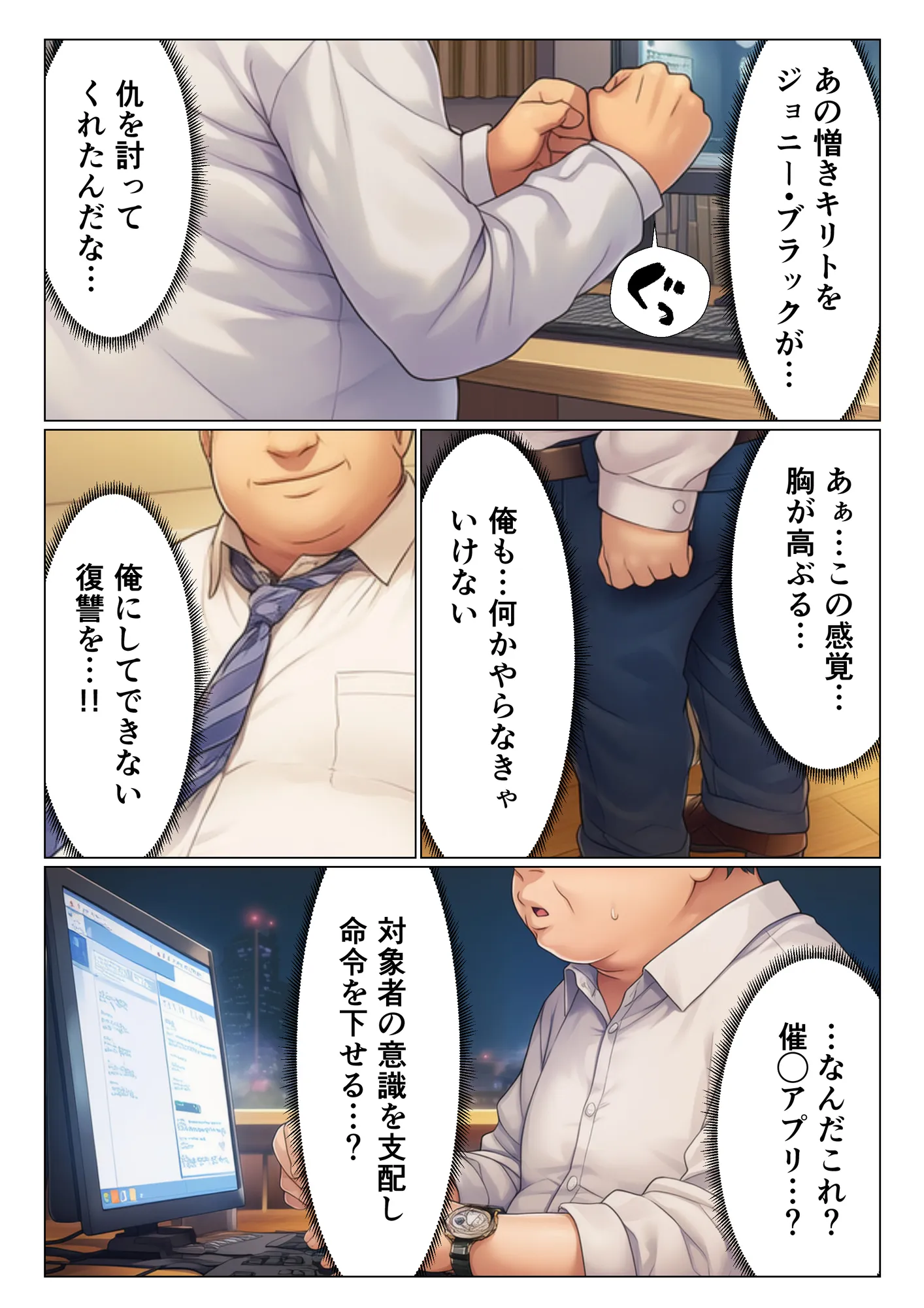 ヒロイン全員寝取られ快楽堕ち!ハーレム大乱交【ソード◯ート・オンライン編(SA◯編)】 - 3ページ