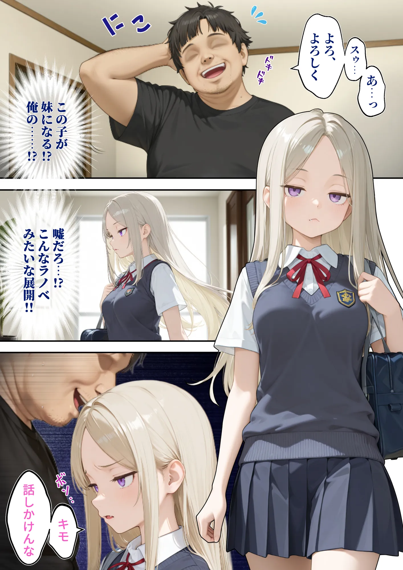 メス犬シツケ〜人生ハードモードの俺が生意気な義妹にわからせ〜 - 8ページ