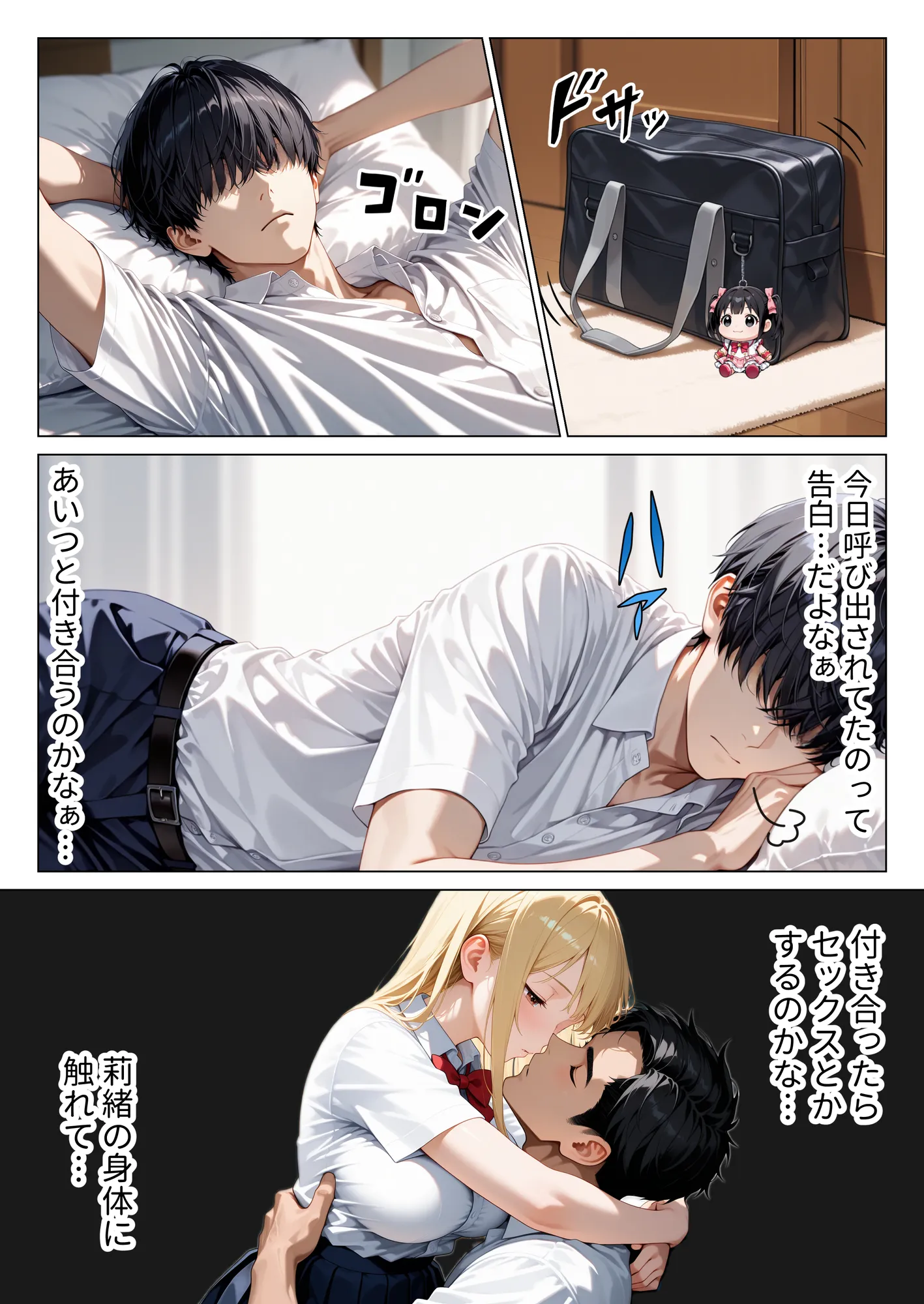 童貞オタクの僕が巨乳幼馴染ギャルの処女をもらってイチャラブHする話 - 5ページ