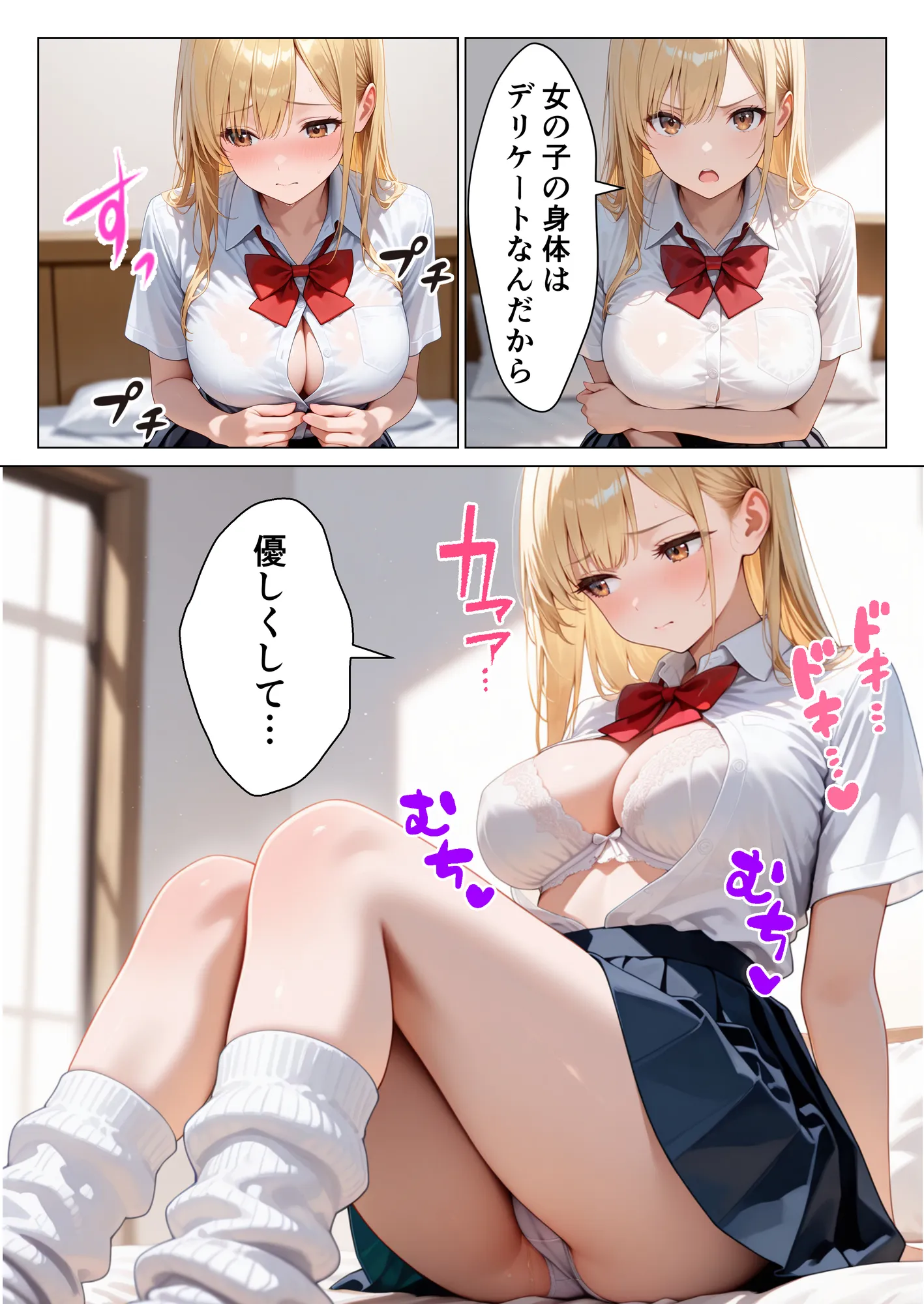 童貞オタクの僕が巨乳幼馴染ギャルの処女をもらってイチャラブHする話 - 14ページ