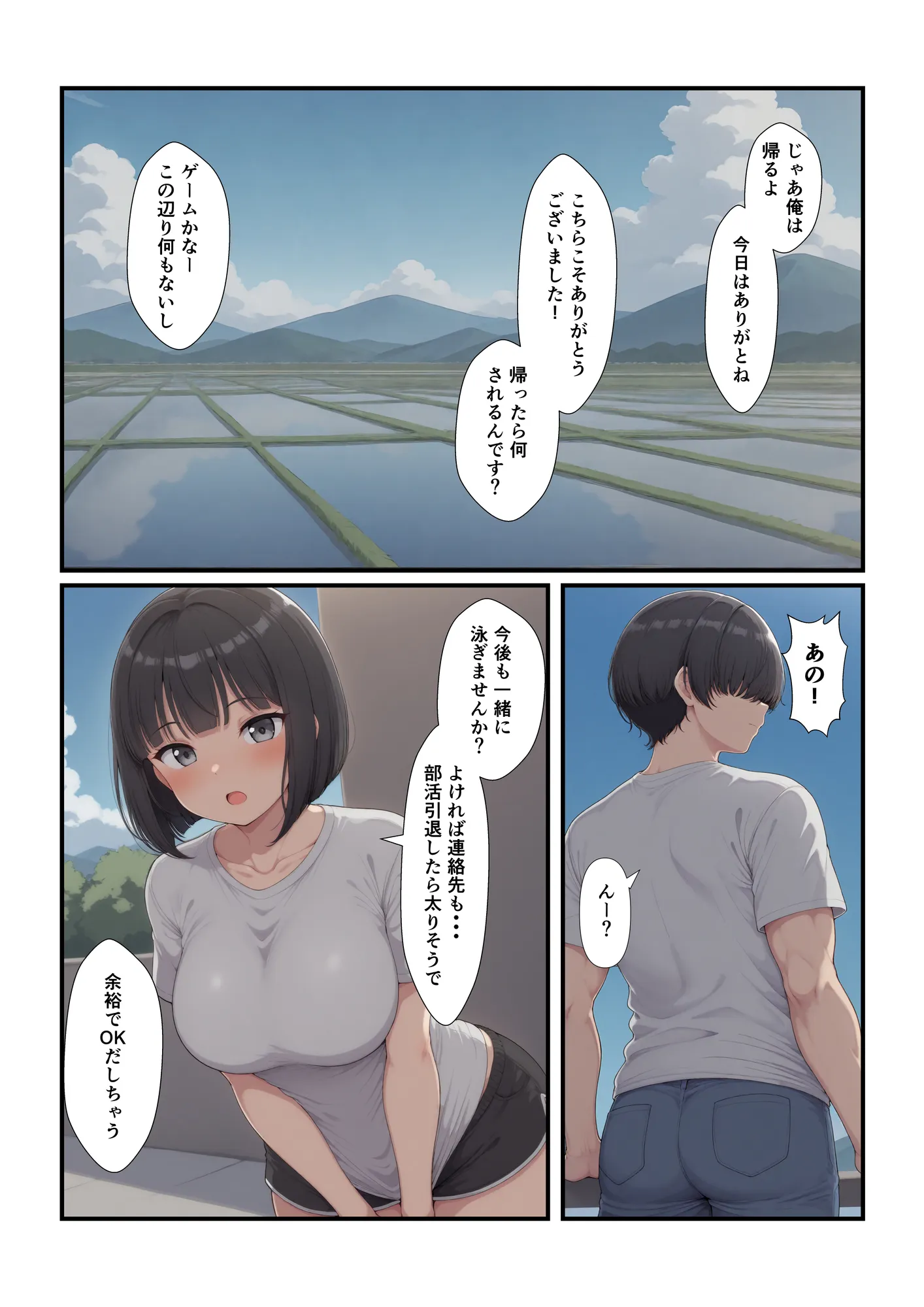 何もない田舎で可愛い子が声をかけてきた - 9ページ