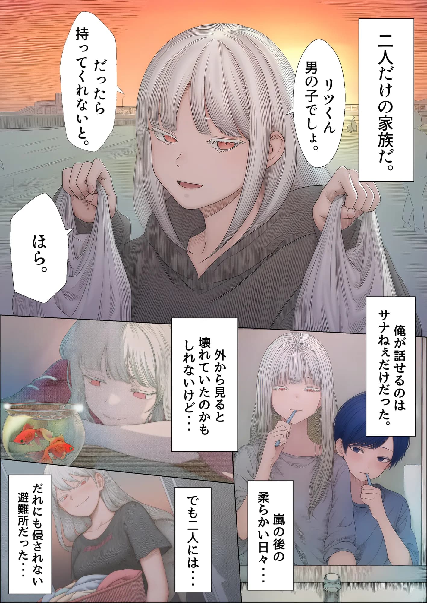 病んで不登校の俺を甘やかす義姉との、若干メンヘラで感傷的な一日の話。 - 15ページ