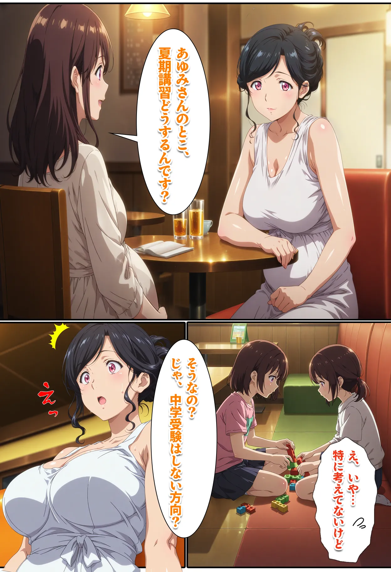 株を始めた人妻の三角保ち合い - 1ページ