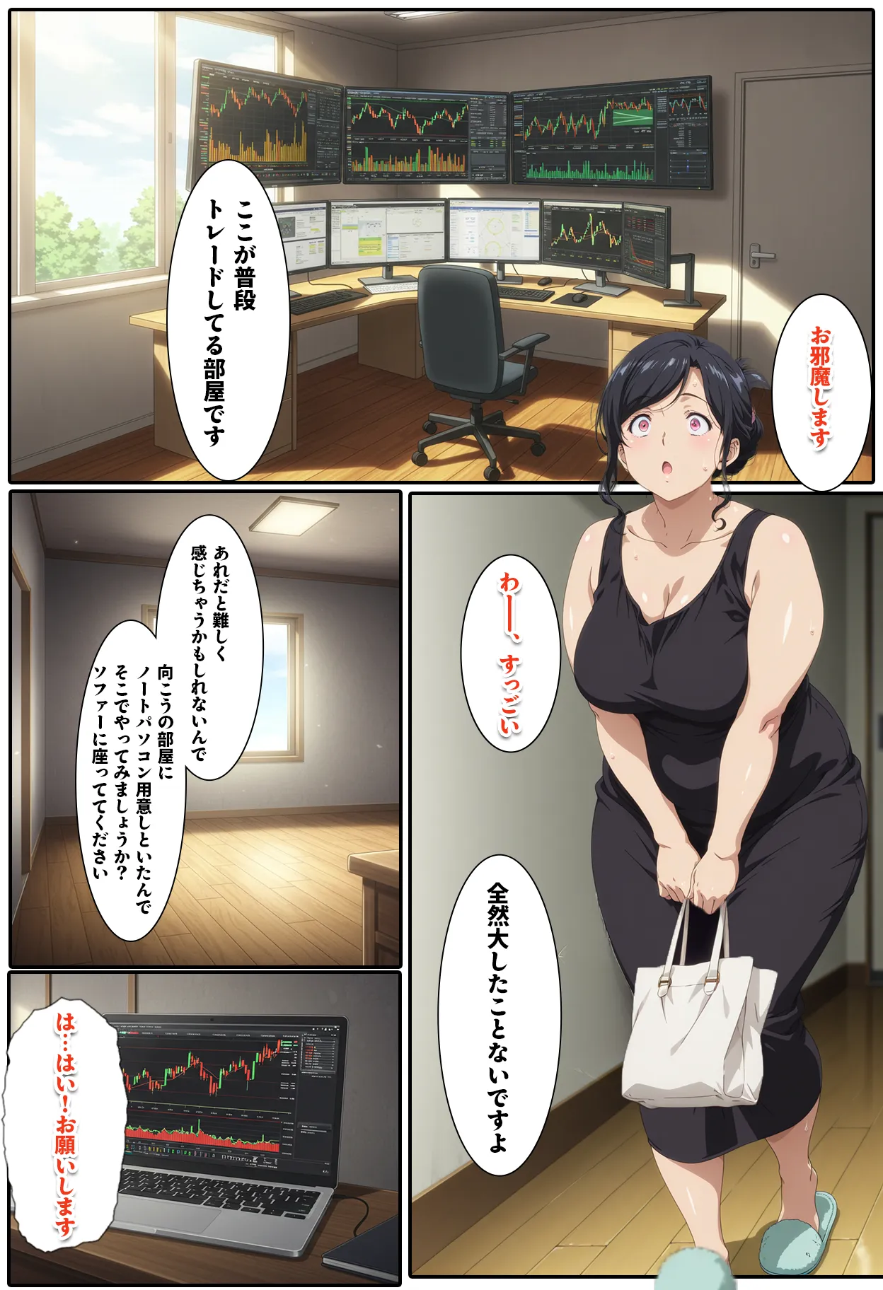 株を始めた人妻の三角保ち合い - 33ページ